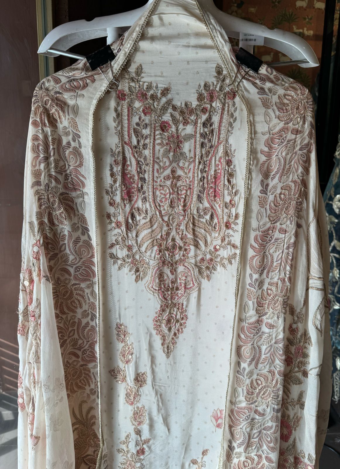 Pure Crepe Pakistani inspired Digital printed Shirt