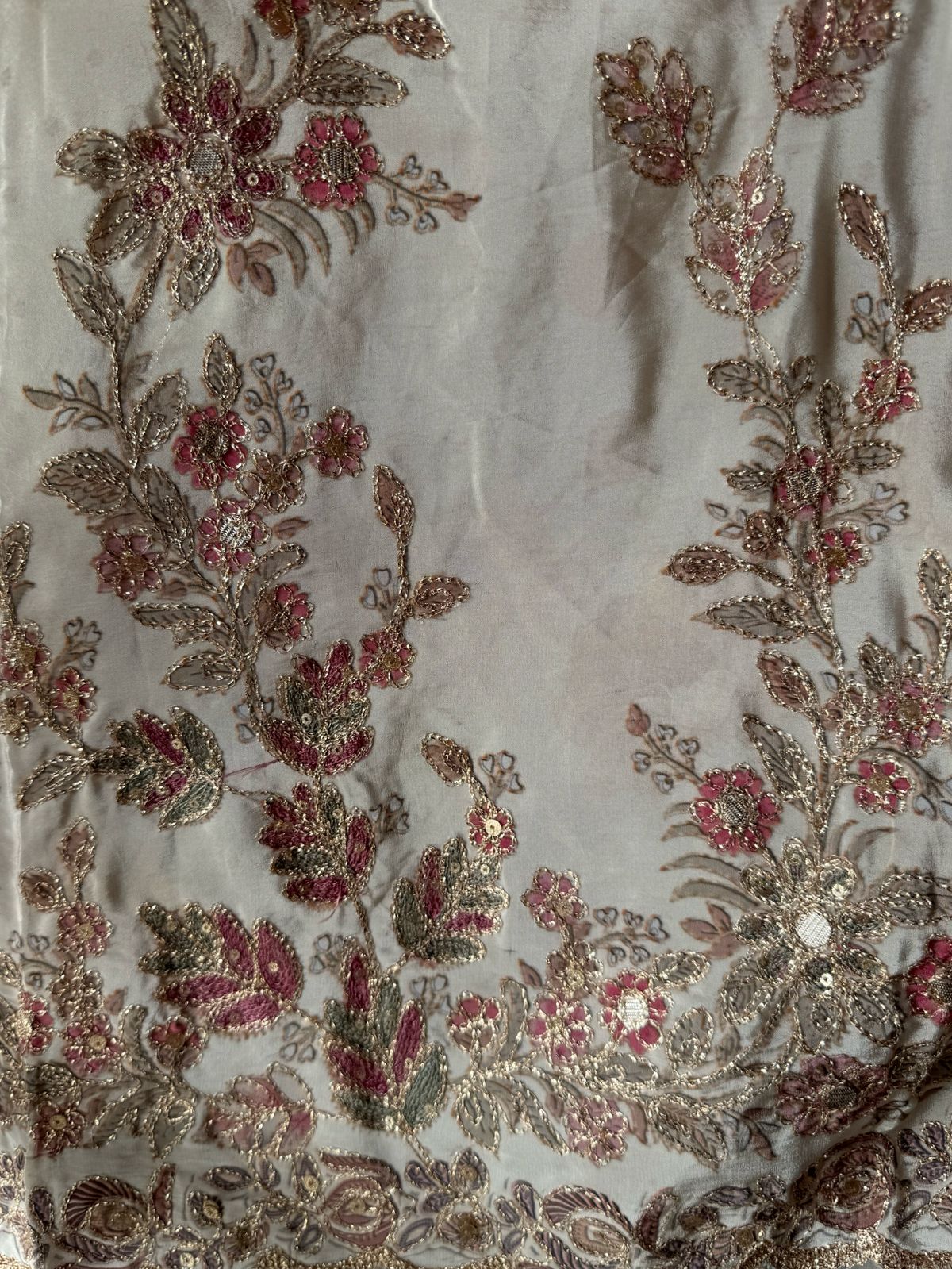 Pure Crepe Pakistani inspired Digital printed Shirt