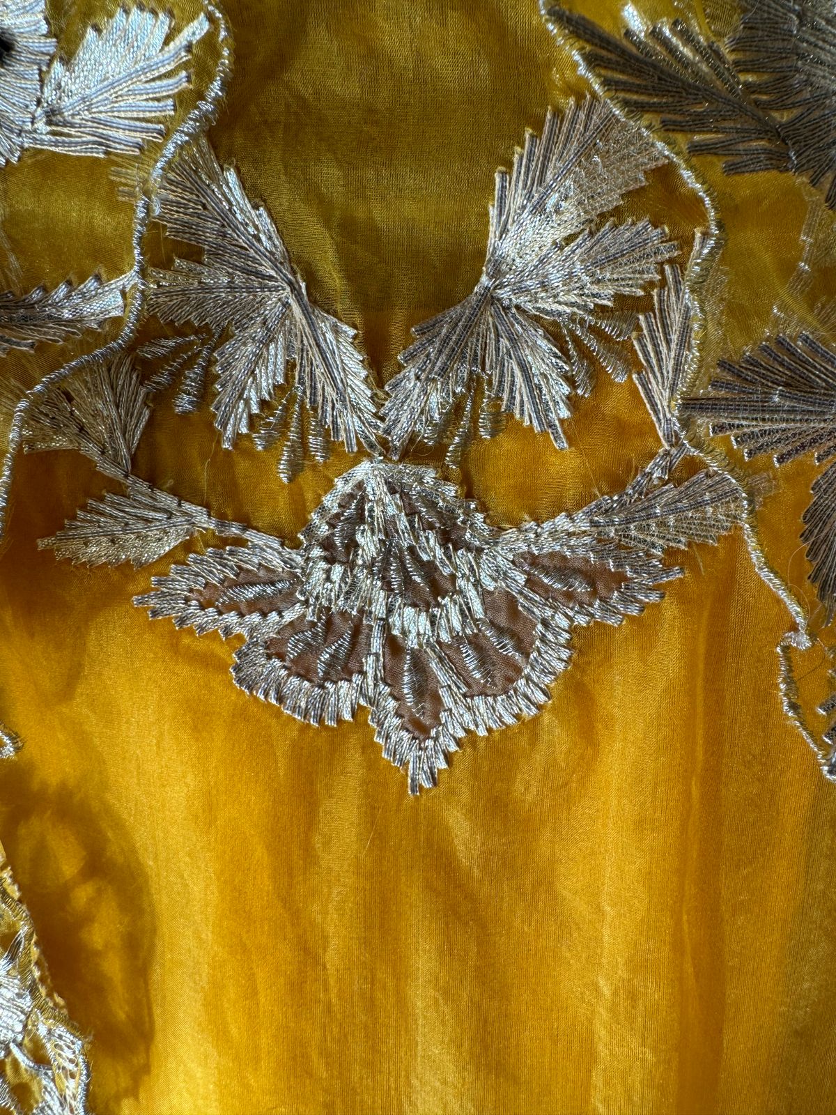 Pure organza unstitched Shirt