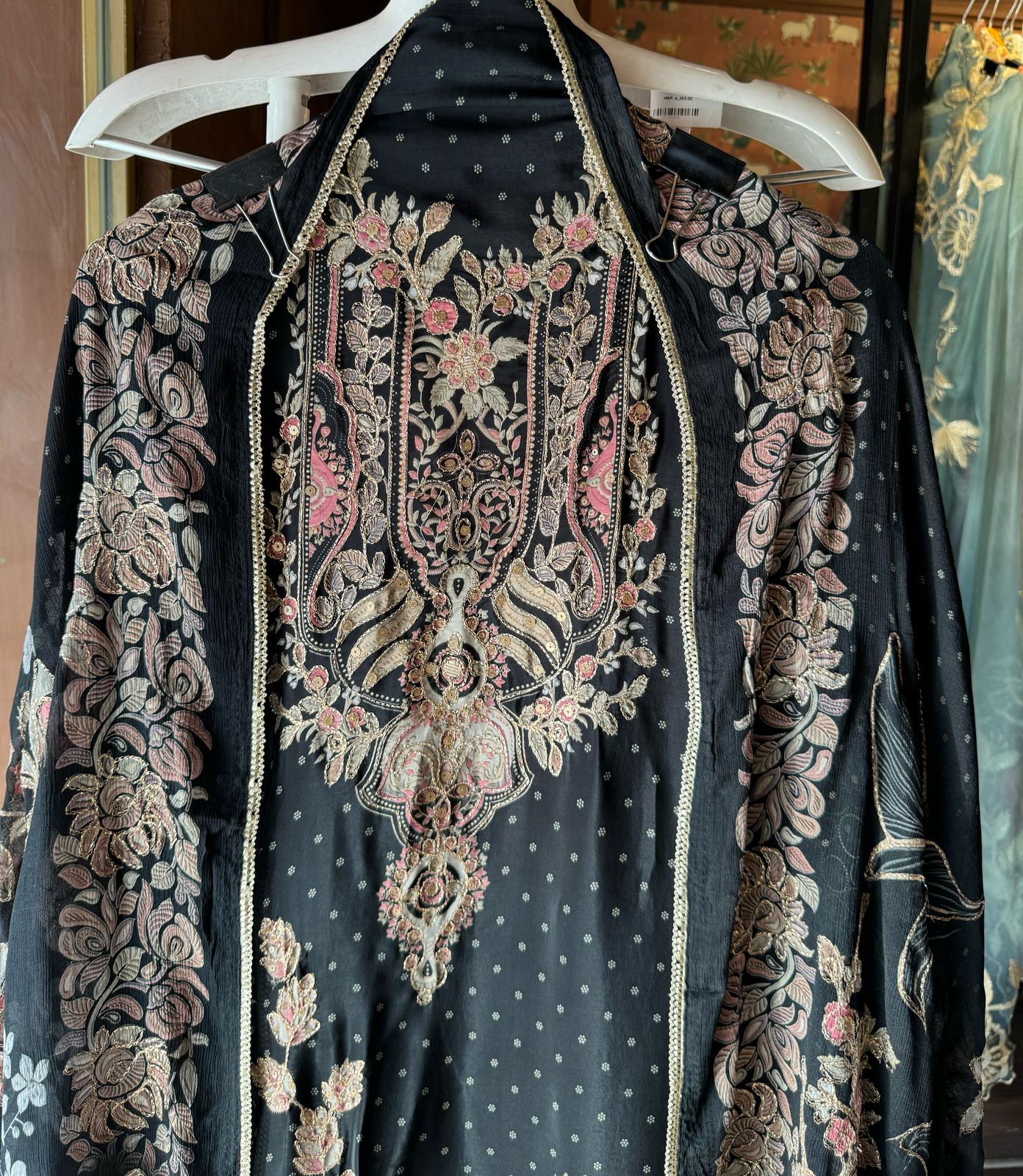 Pure Crepe Pakistani inspired Digital printed Shirt