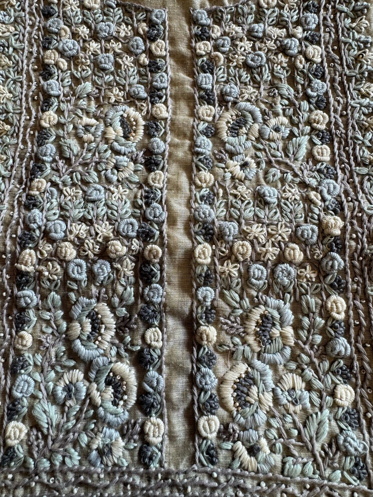 Pure jaamdaani Unstitched Suit