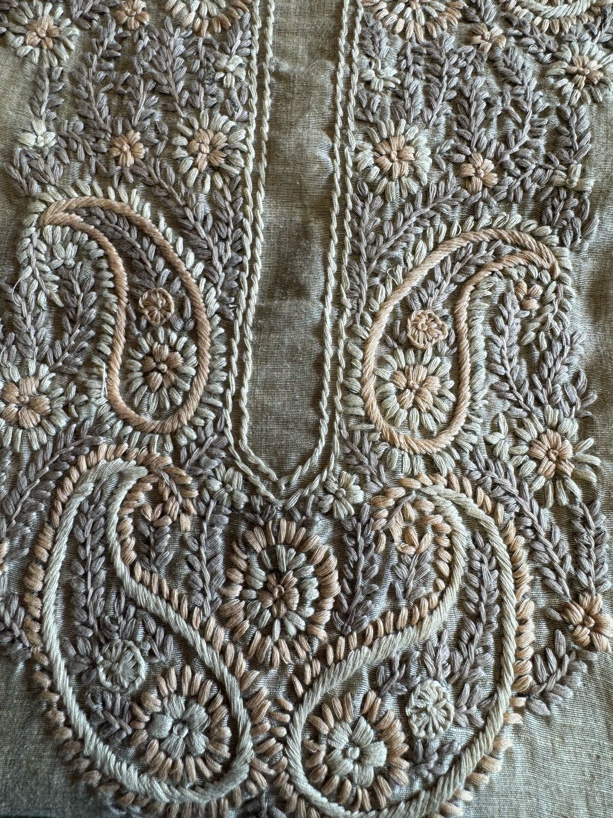 Pure jaamdaani Unstitched Suit