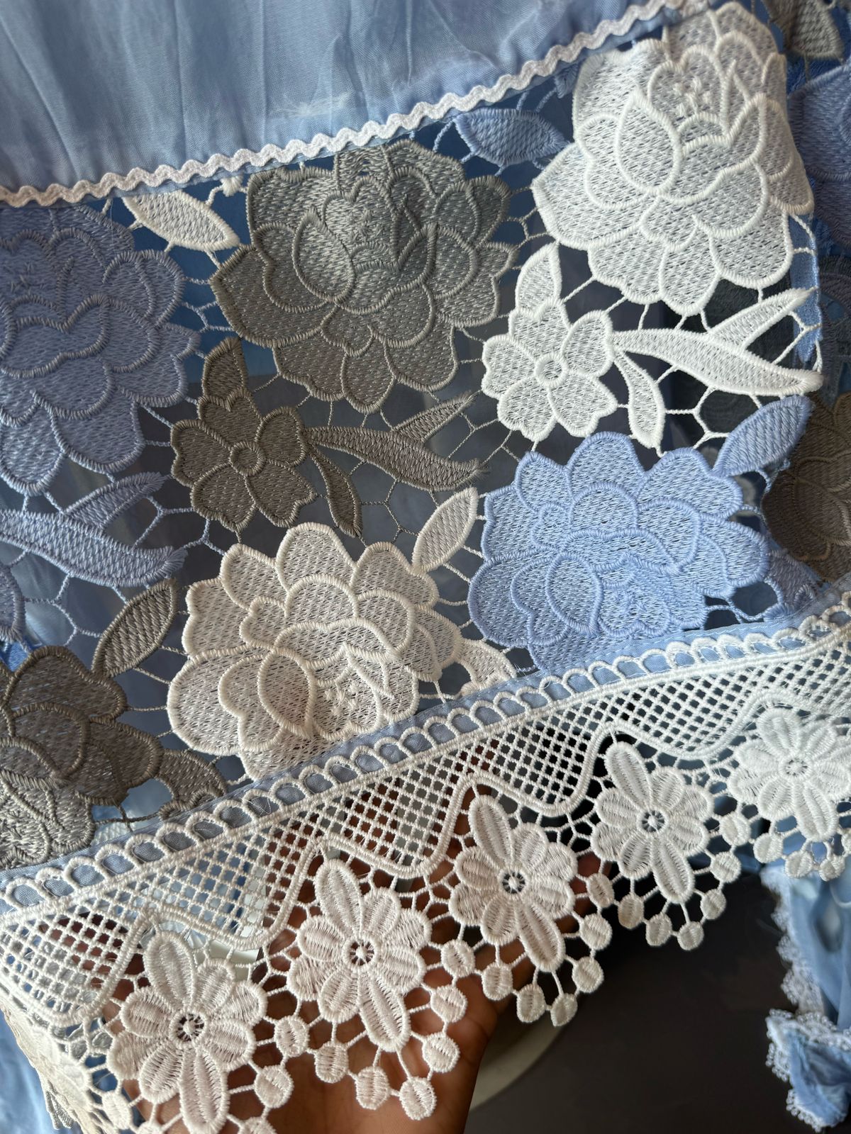 Pure soft organza  unstitched Suit