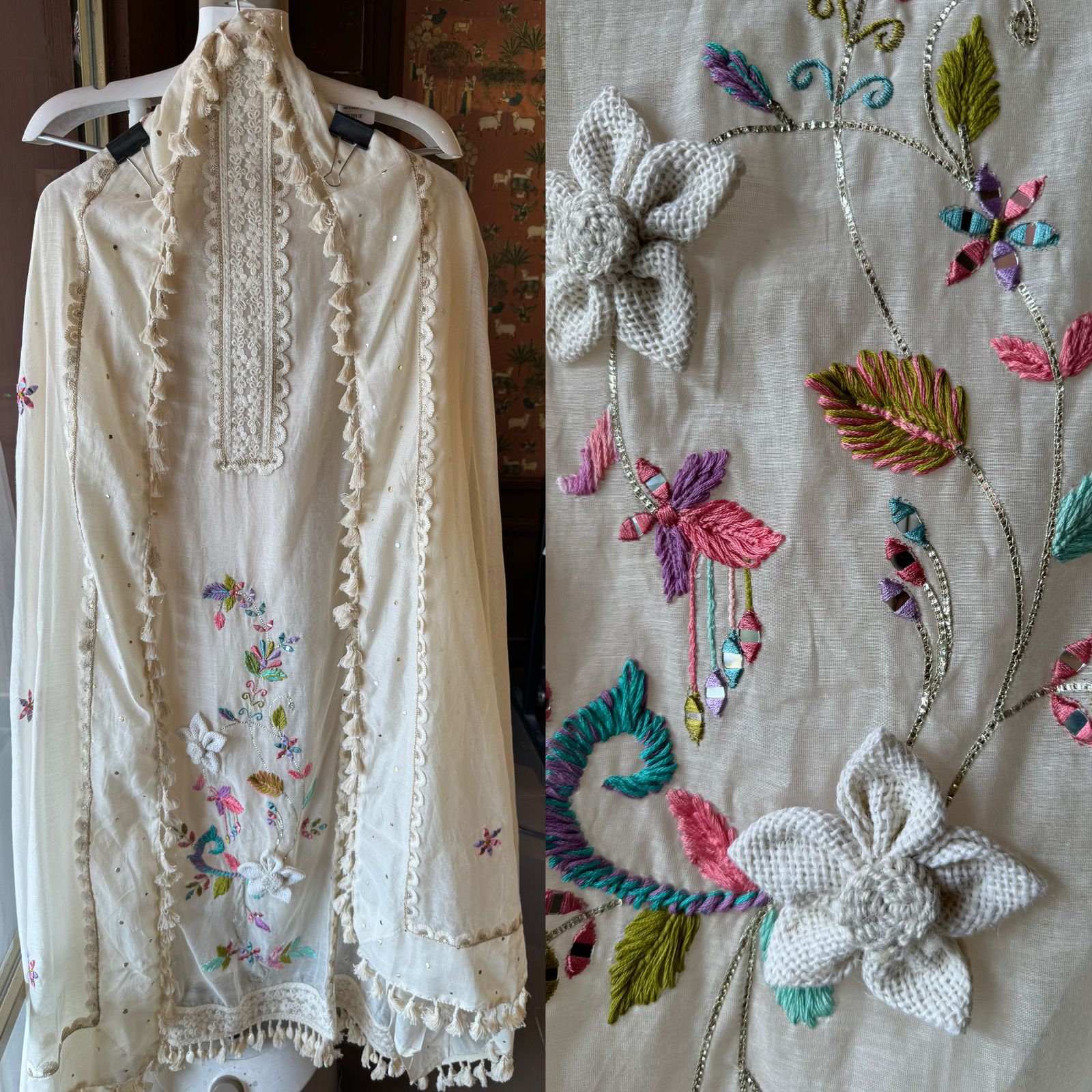 Shop our latest Summer collections on Mul Chanderi fabric