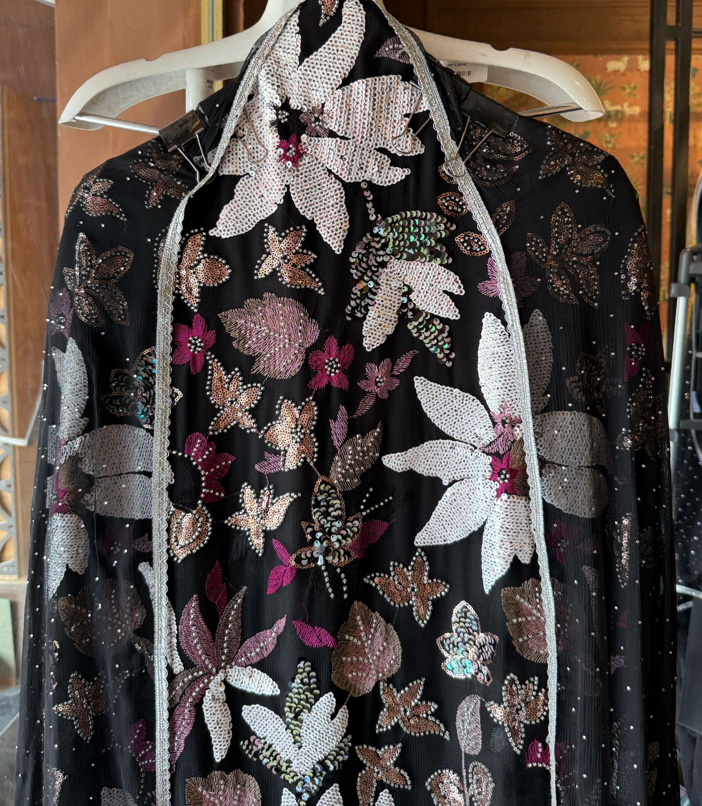 Beautiful Sequece embellished Unstitched Shirt