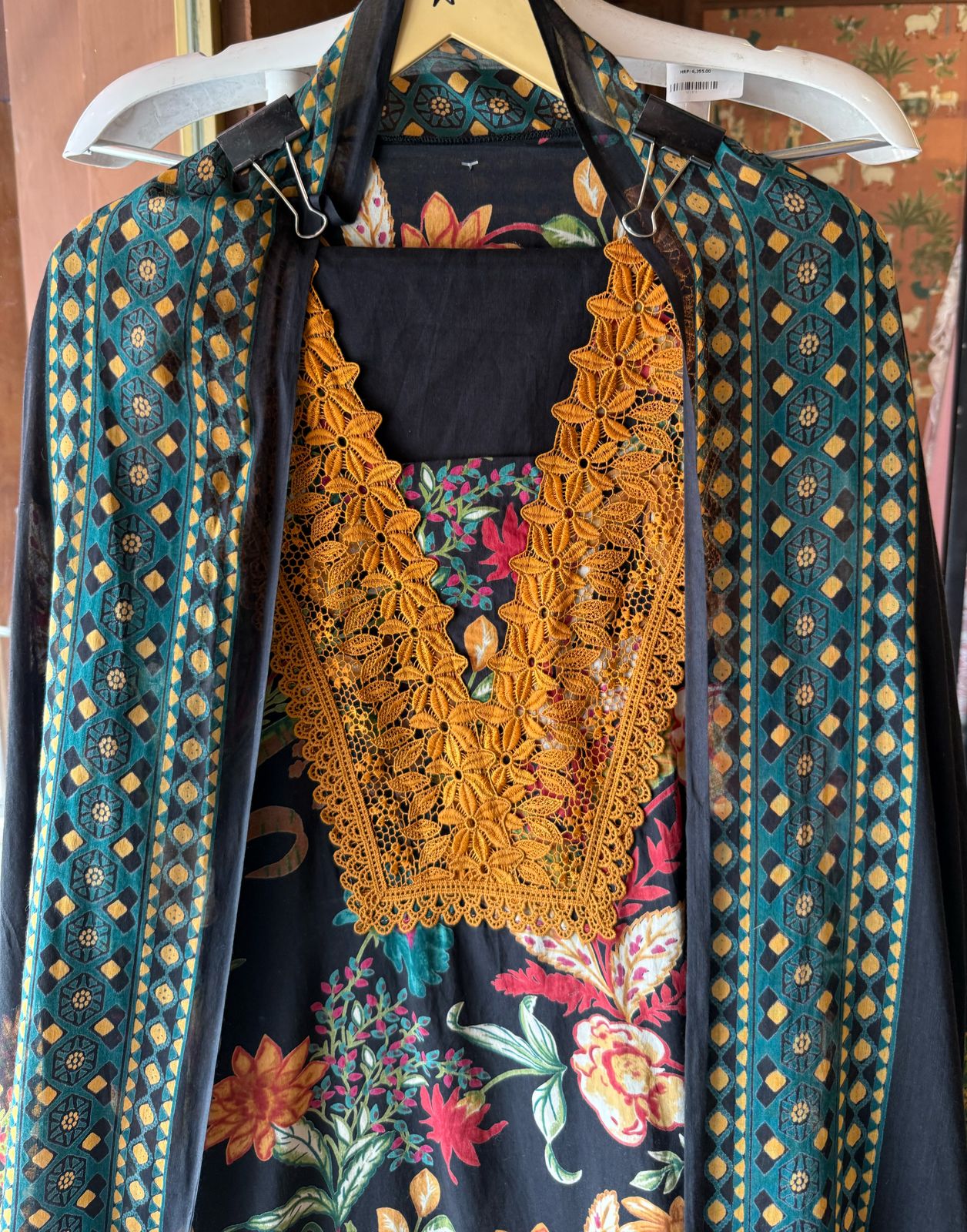 Pure organic Cotton suits collection with beautiful Block printing