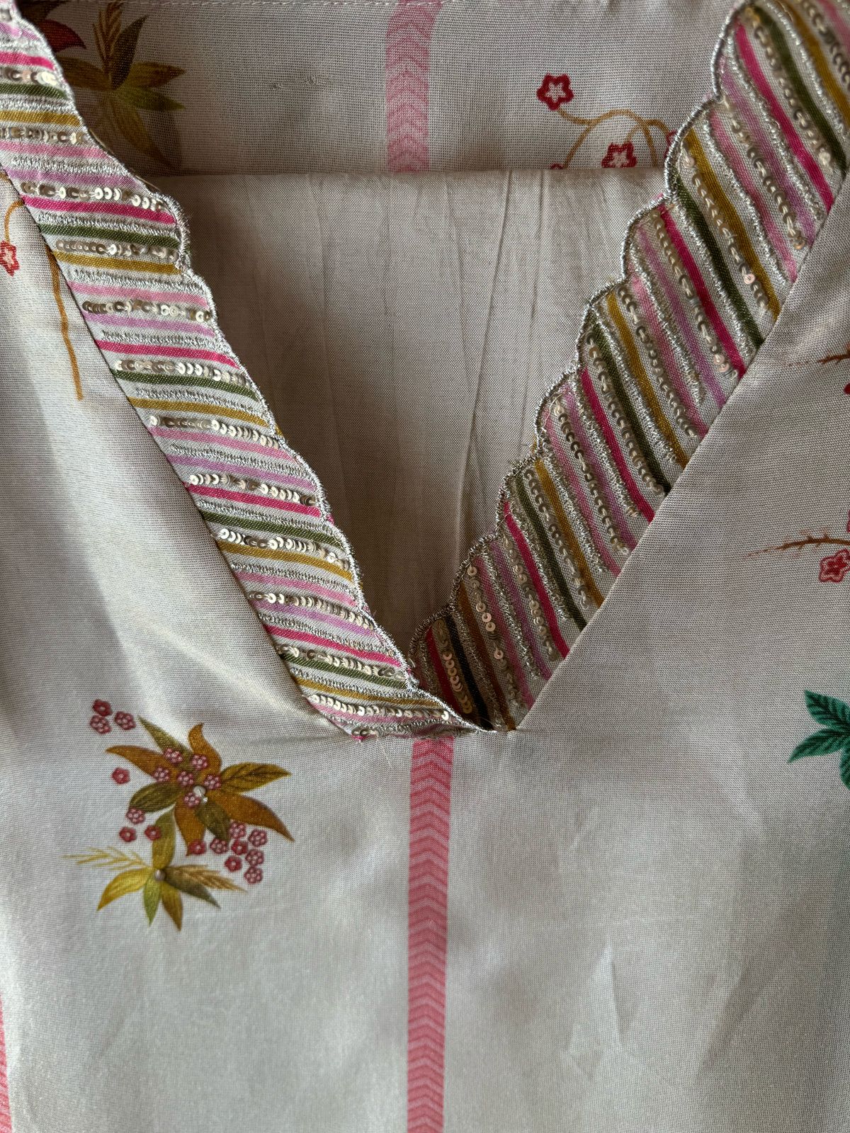 Bagh digital printed unstitched kurta