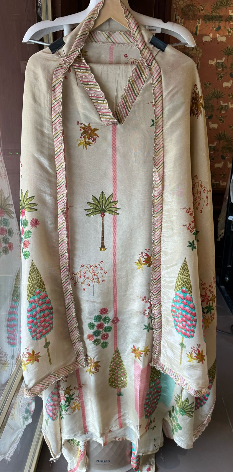 Bagh digital printed unstitched kurta