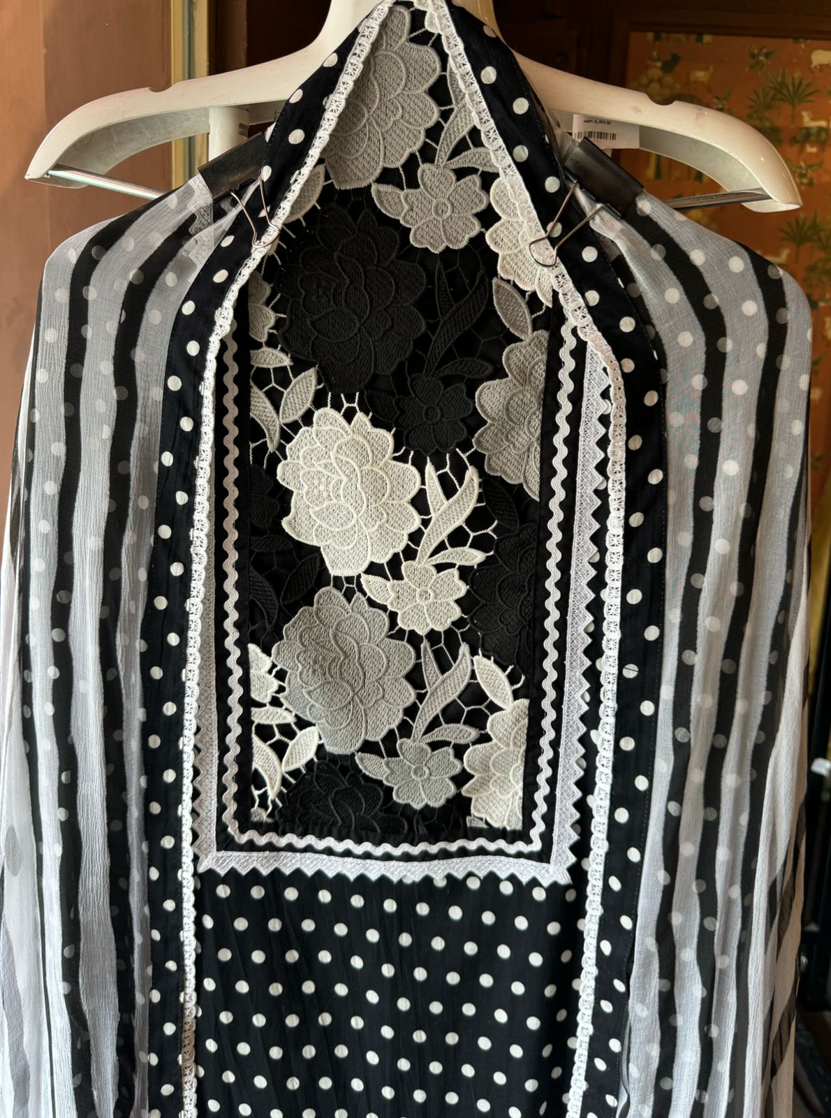 Pure 100% organic cotton unstitched Suit