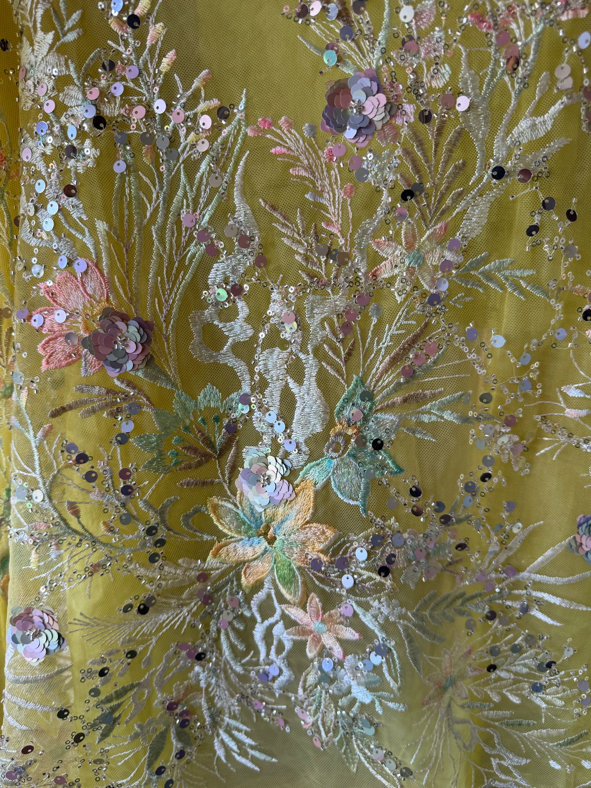 Beautiful Sequece embellished Unstitched Shirt