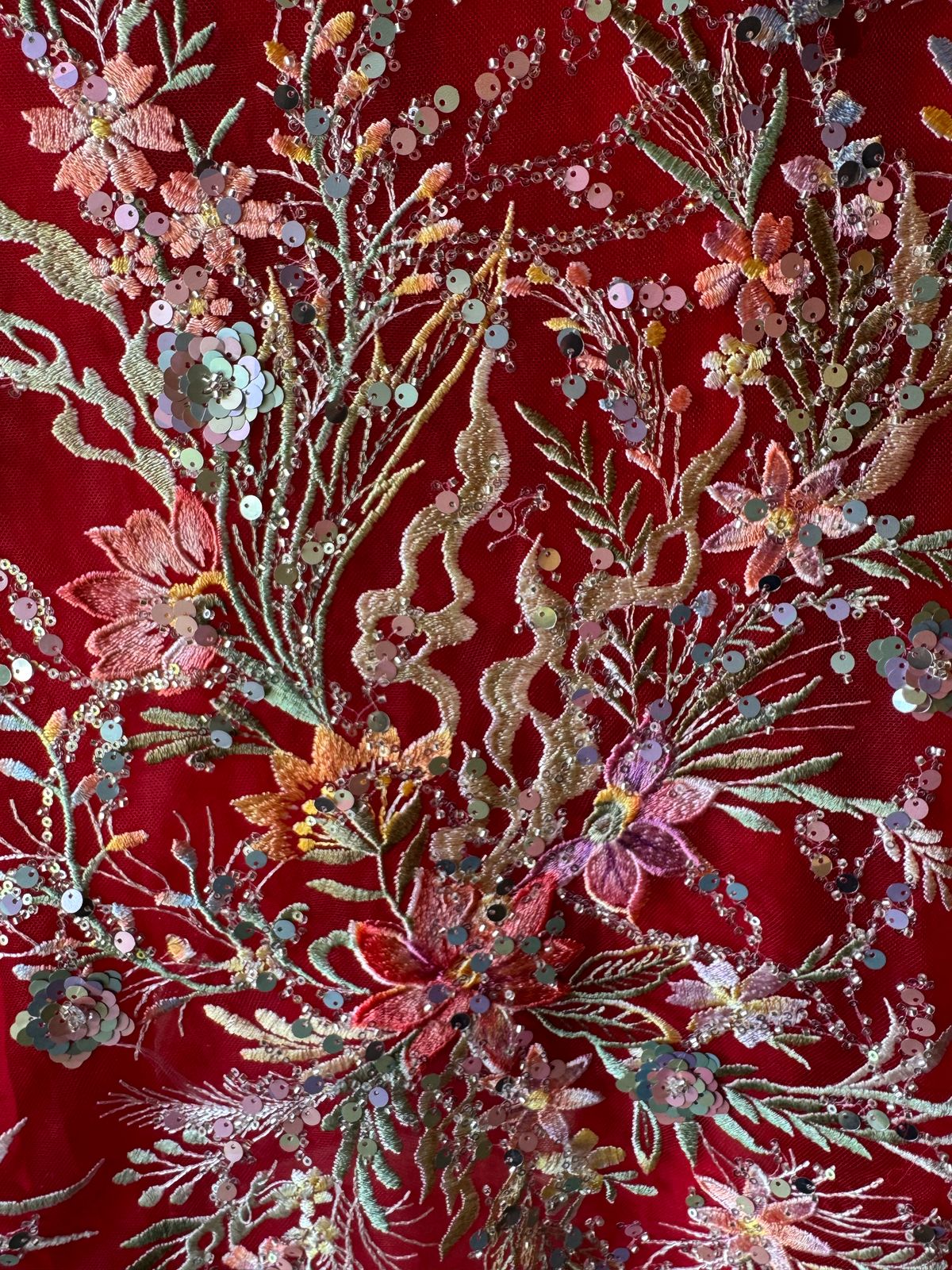 Beautiful Sequece embellished Unstitched Shirt