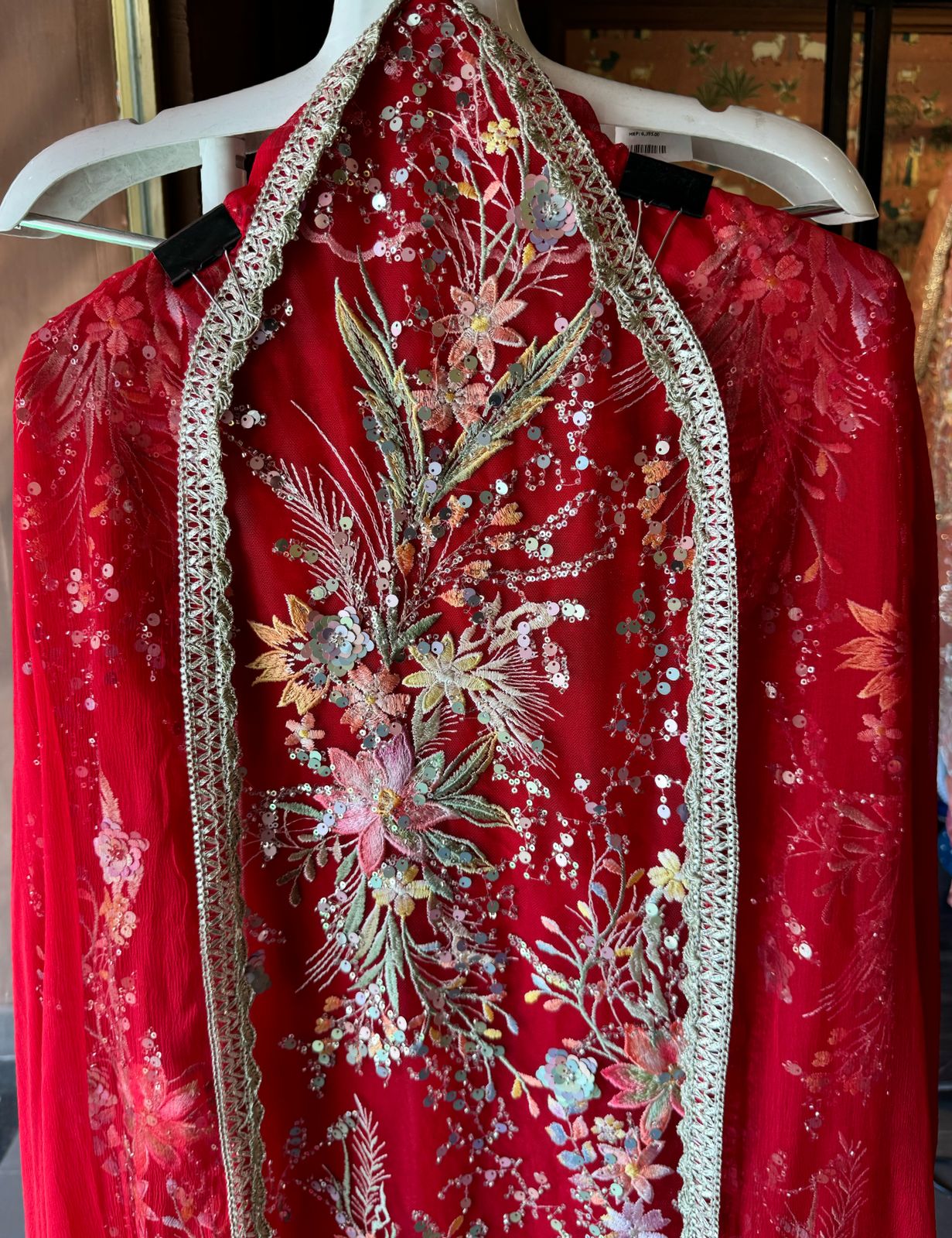 Beautiful Sequece embellished Unstitched Shirt