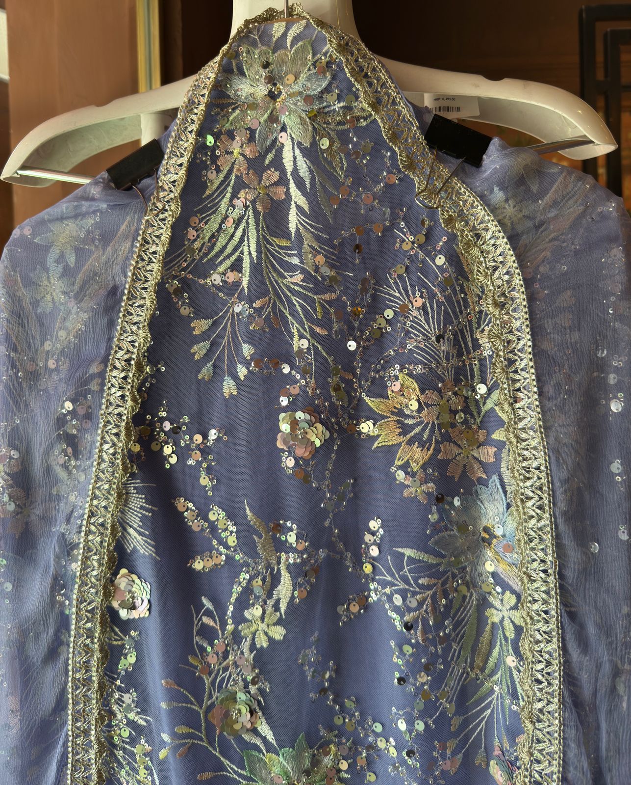 Beautiful Sequece embellished Unstitched Shirt