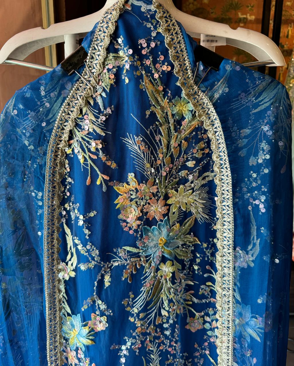 Beautiful Sequece embellished Unstitched Shirt