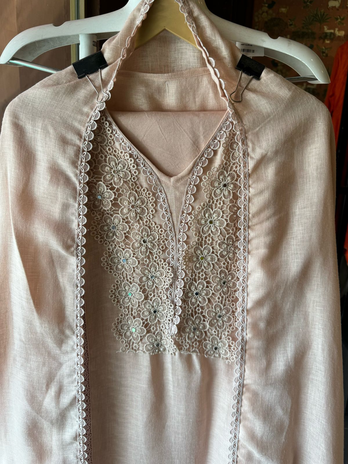 Cotton Linen semi stitched Designer casual suits