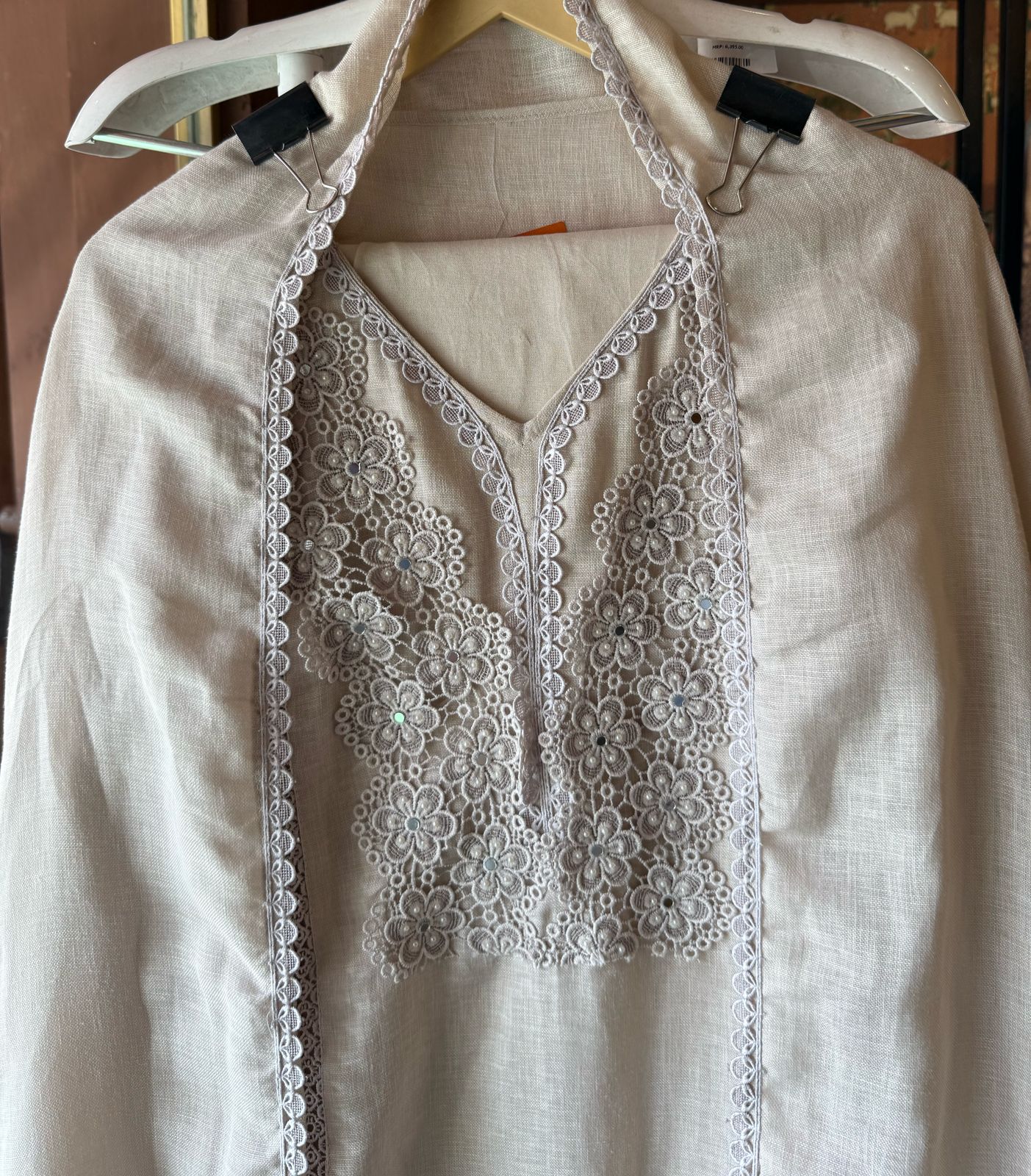 Cotton Linen semi stitched Designer casual suits