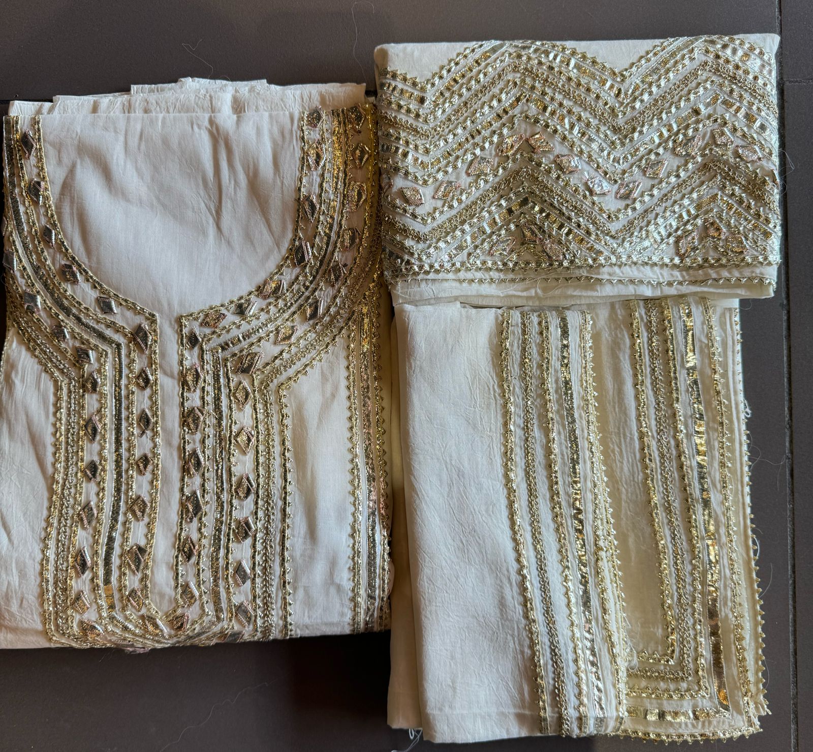 Mul Mul cotton Unstitched kurta