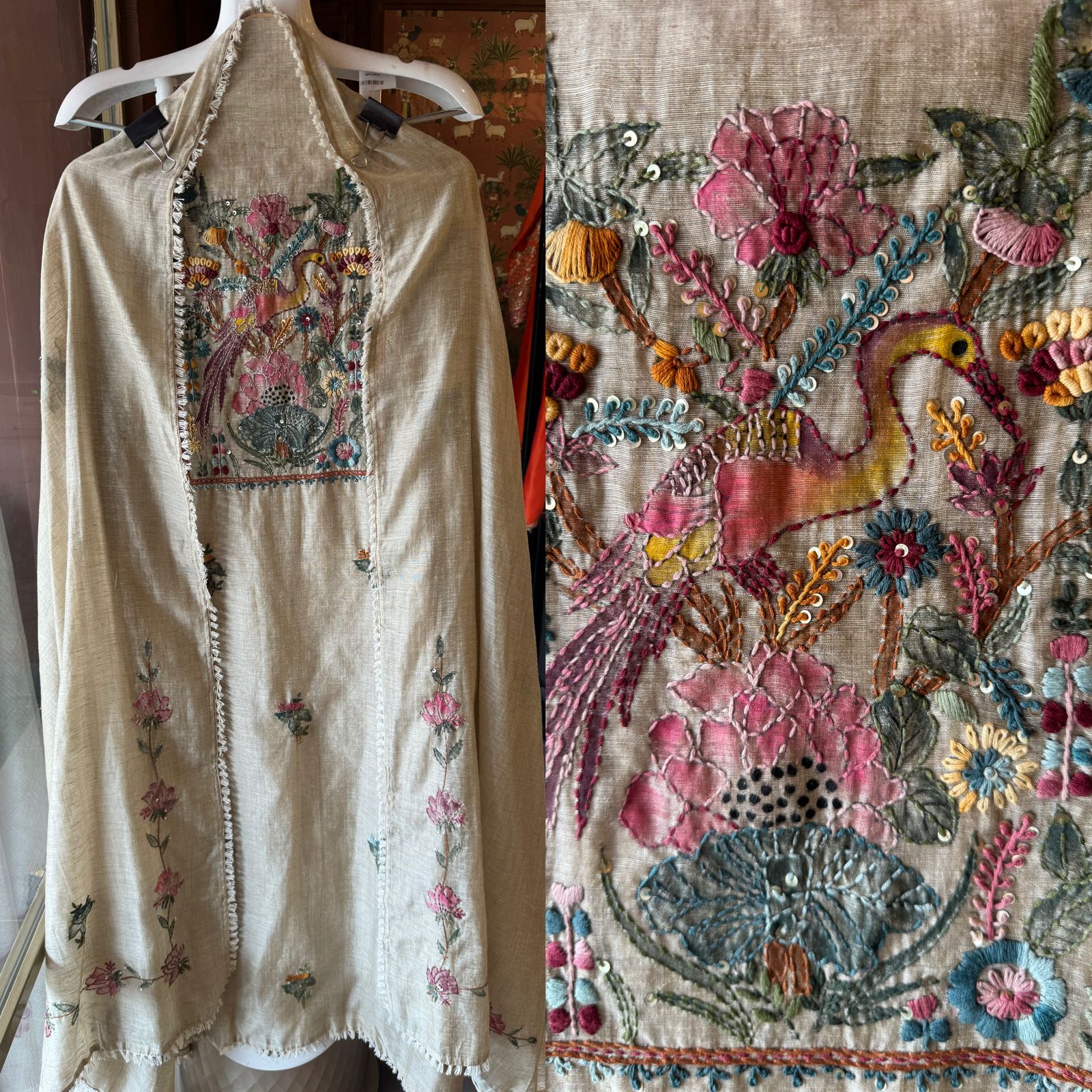 Shop Our New arrivals on A Very Luxurious fabric MUL CHANDERI