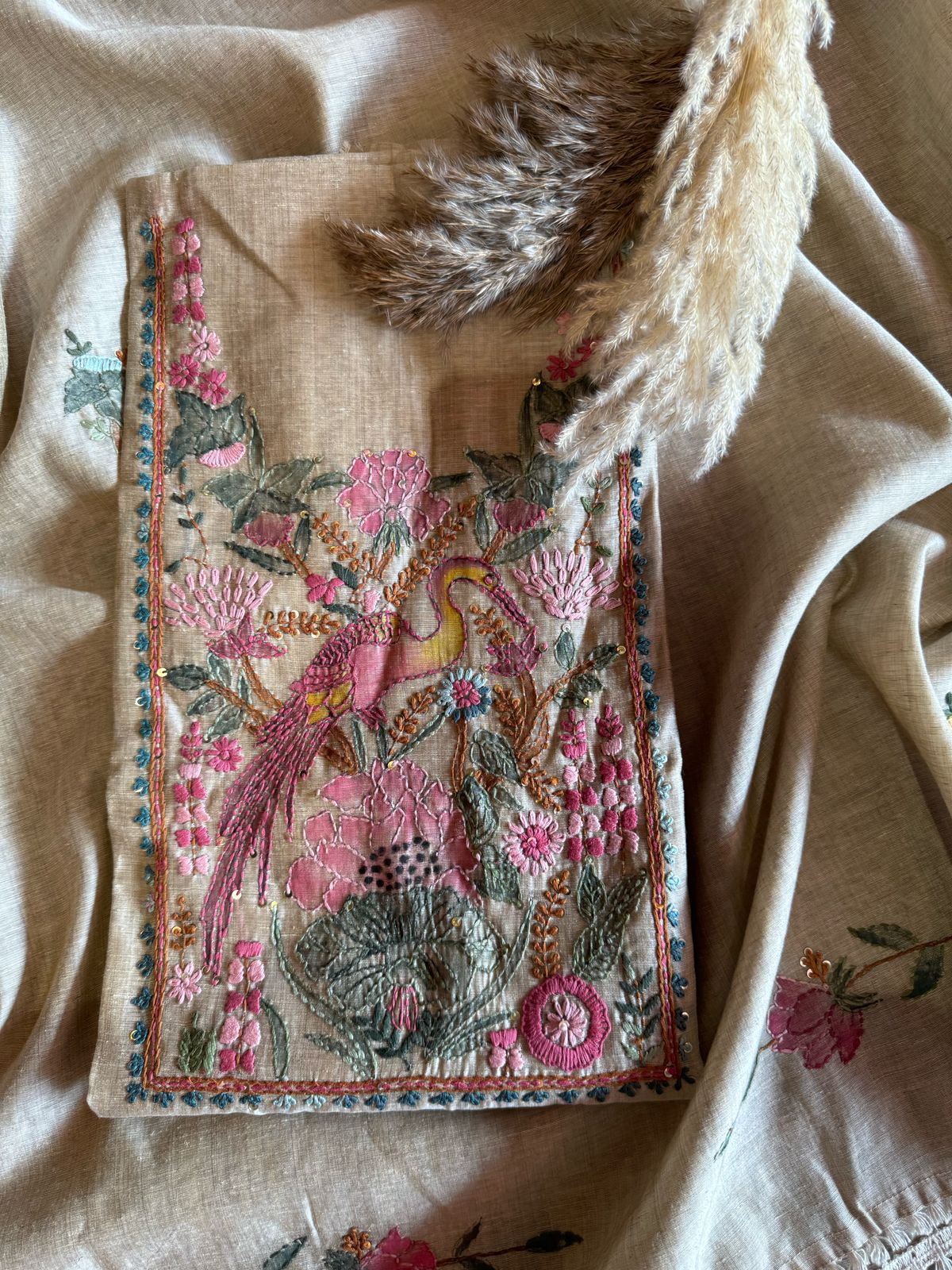 Shop Our New arrivals on A Very Luxurious fabric MUL CHANDERI