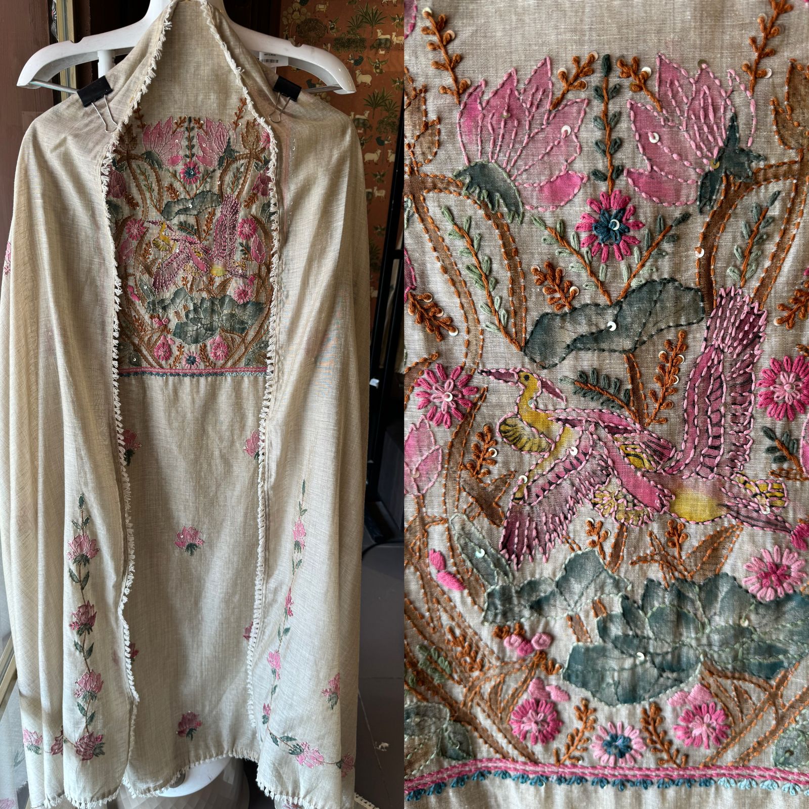 Shop Our New arrivals on A Very Luxurious fabric MUL CHANDERI