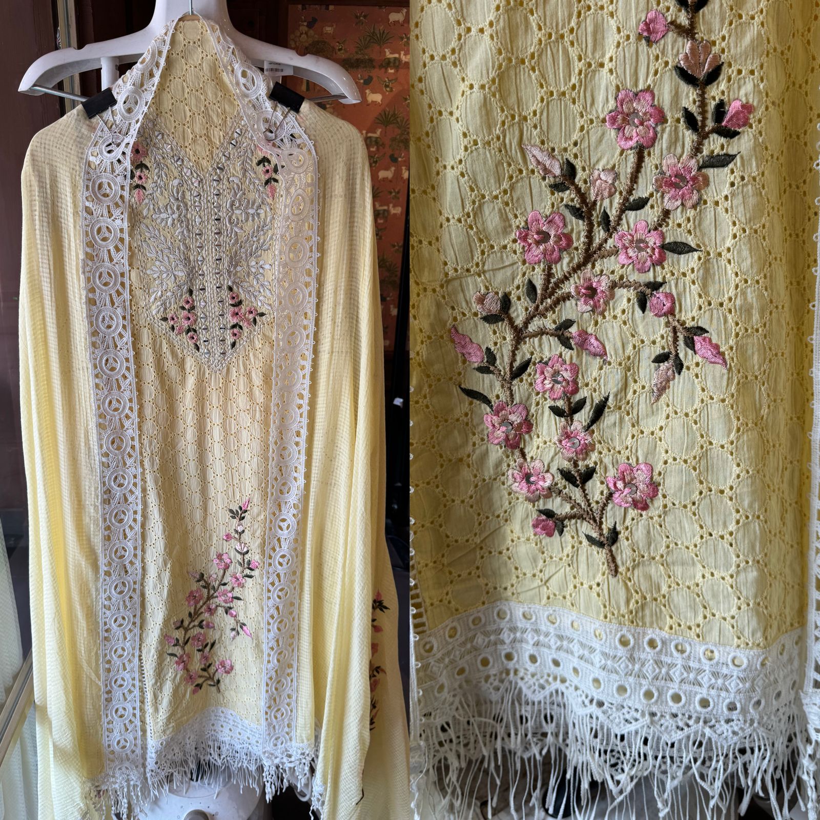 Pure cotton Hakuba chicken Shirt