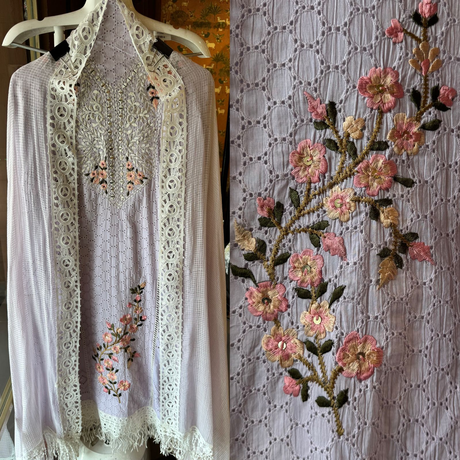 Pure cotton Hakuba chicken Shirt