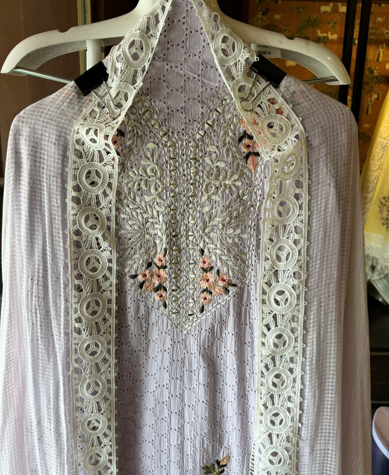 Pure cotton Hakuba chicken Shirt