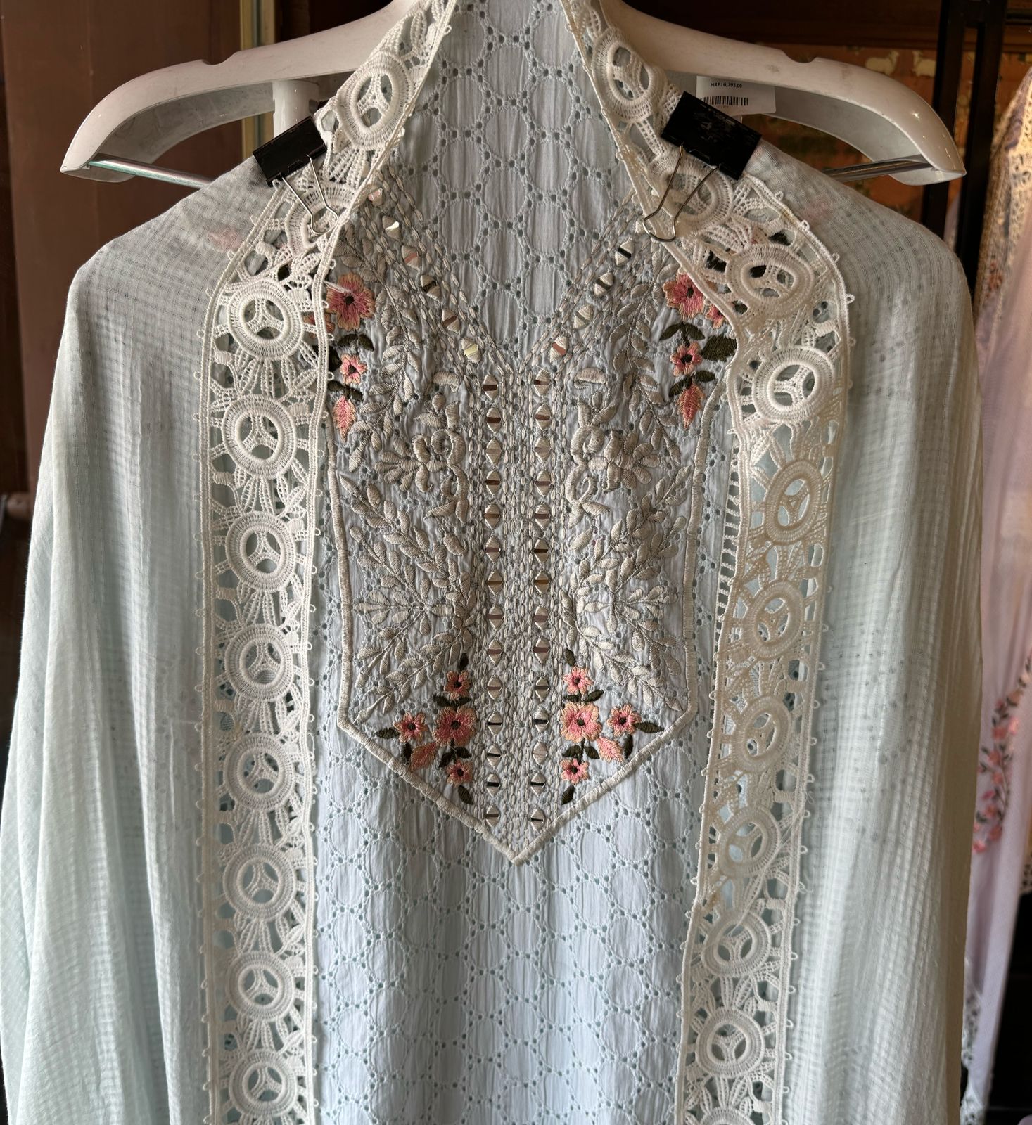 Pure cotton Hakuba chicken Shirt