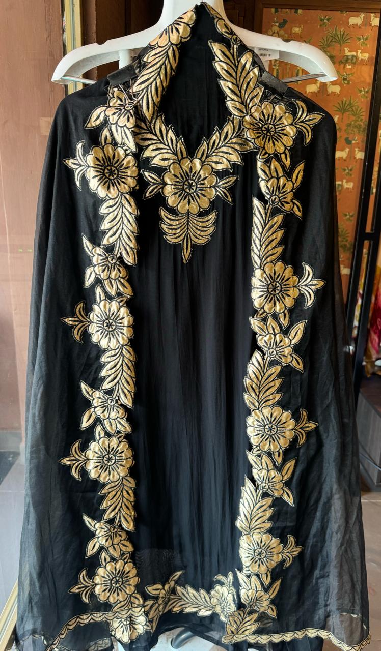 Soft organza Unstitched Shirt