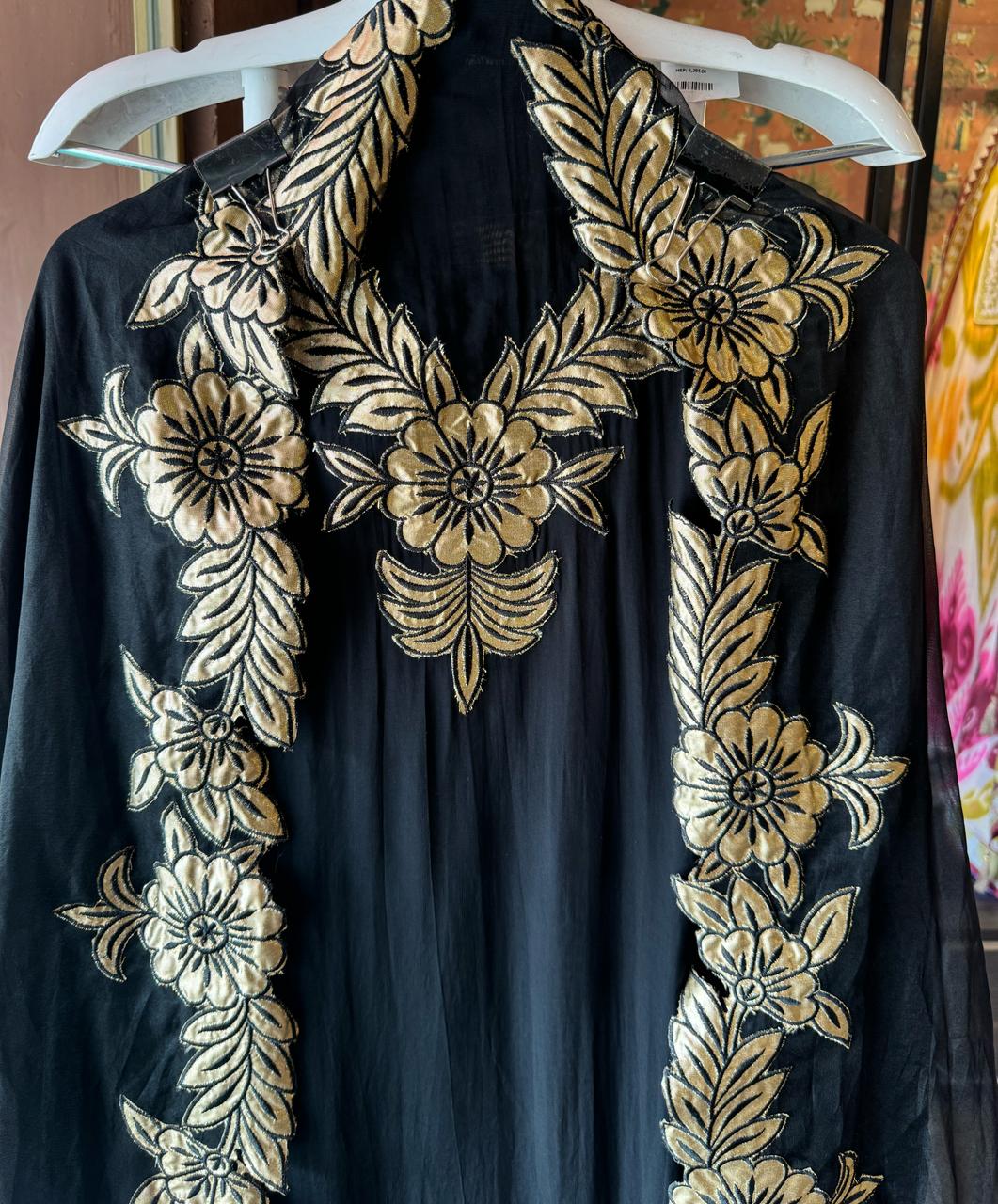 Soft organza Unstitched Shirt