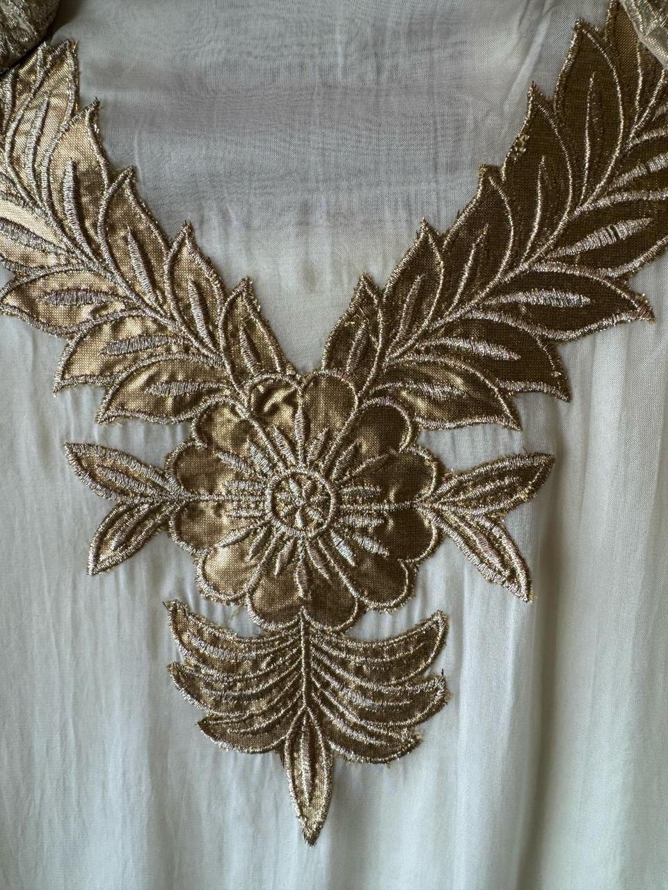 Soft organza Unstitched Shirt