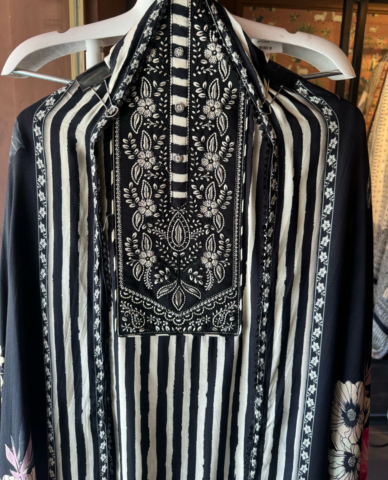 Pure Muslin stripes design