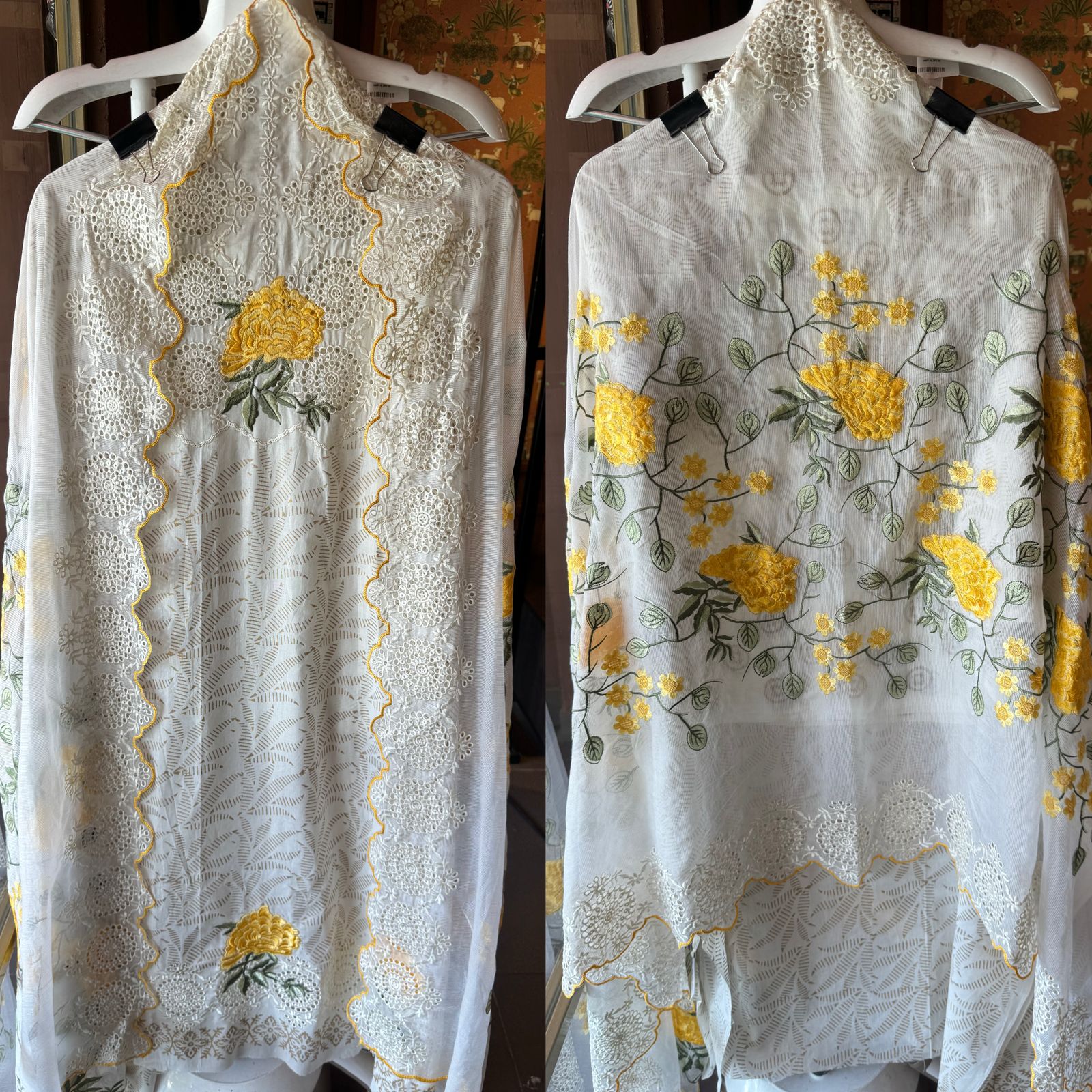 Pure cotton Unstitched kurta