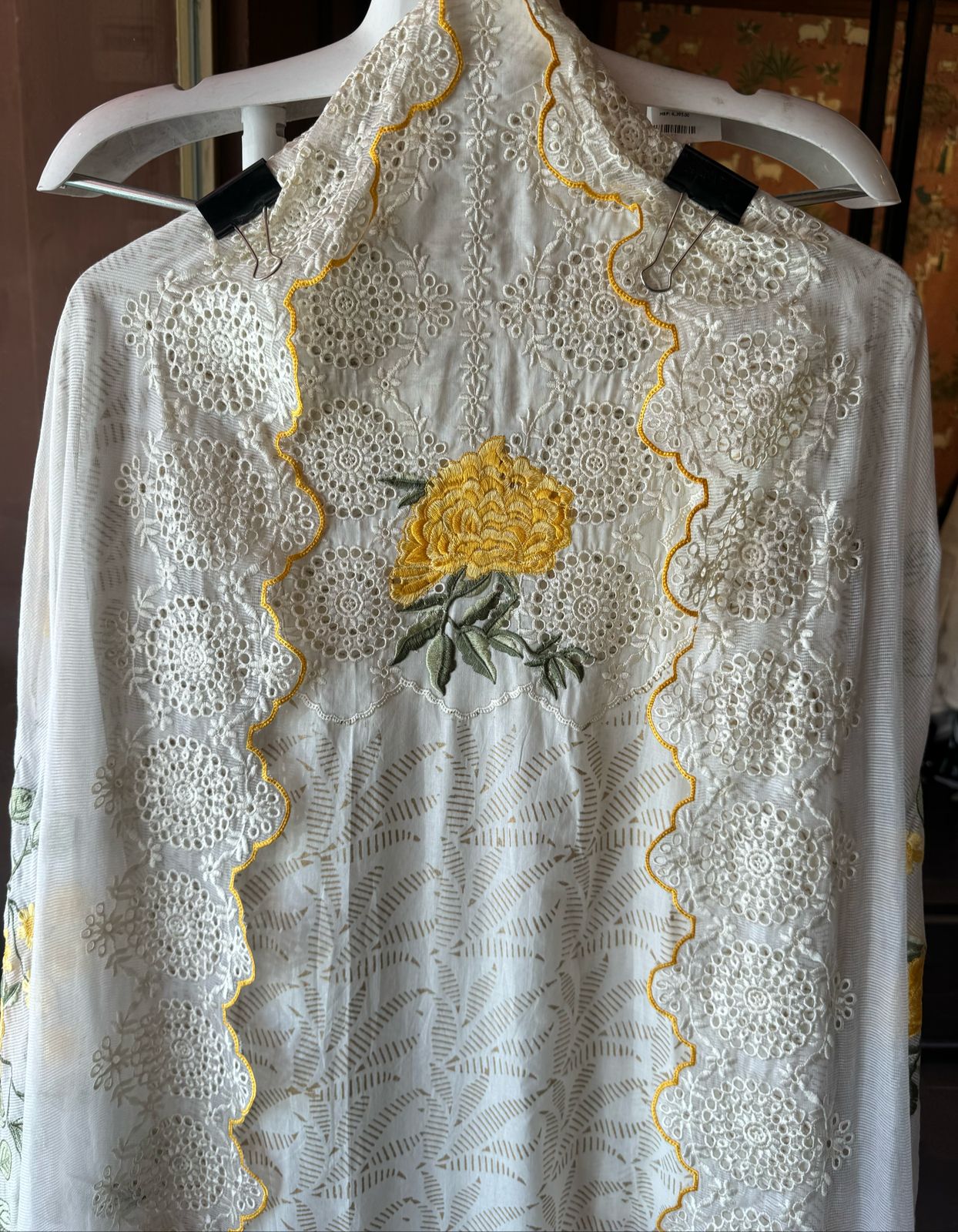 Pure cotton Unstitched kurta