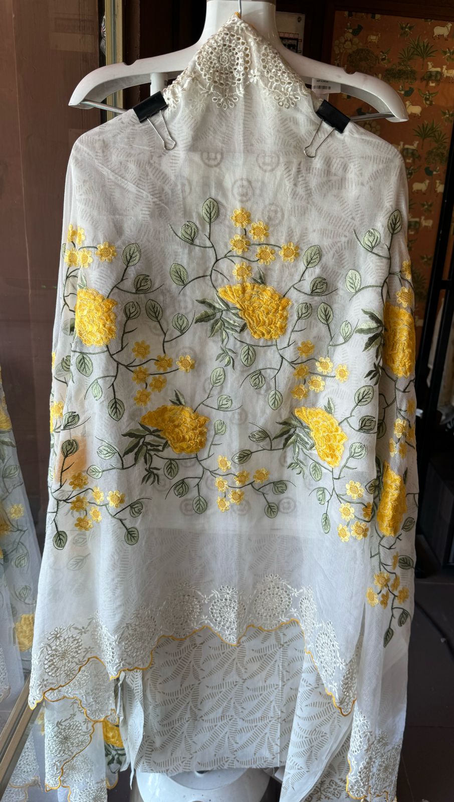 Pure cotton Unstitched kurta