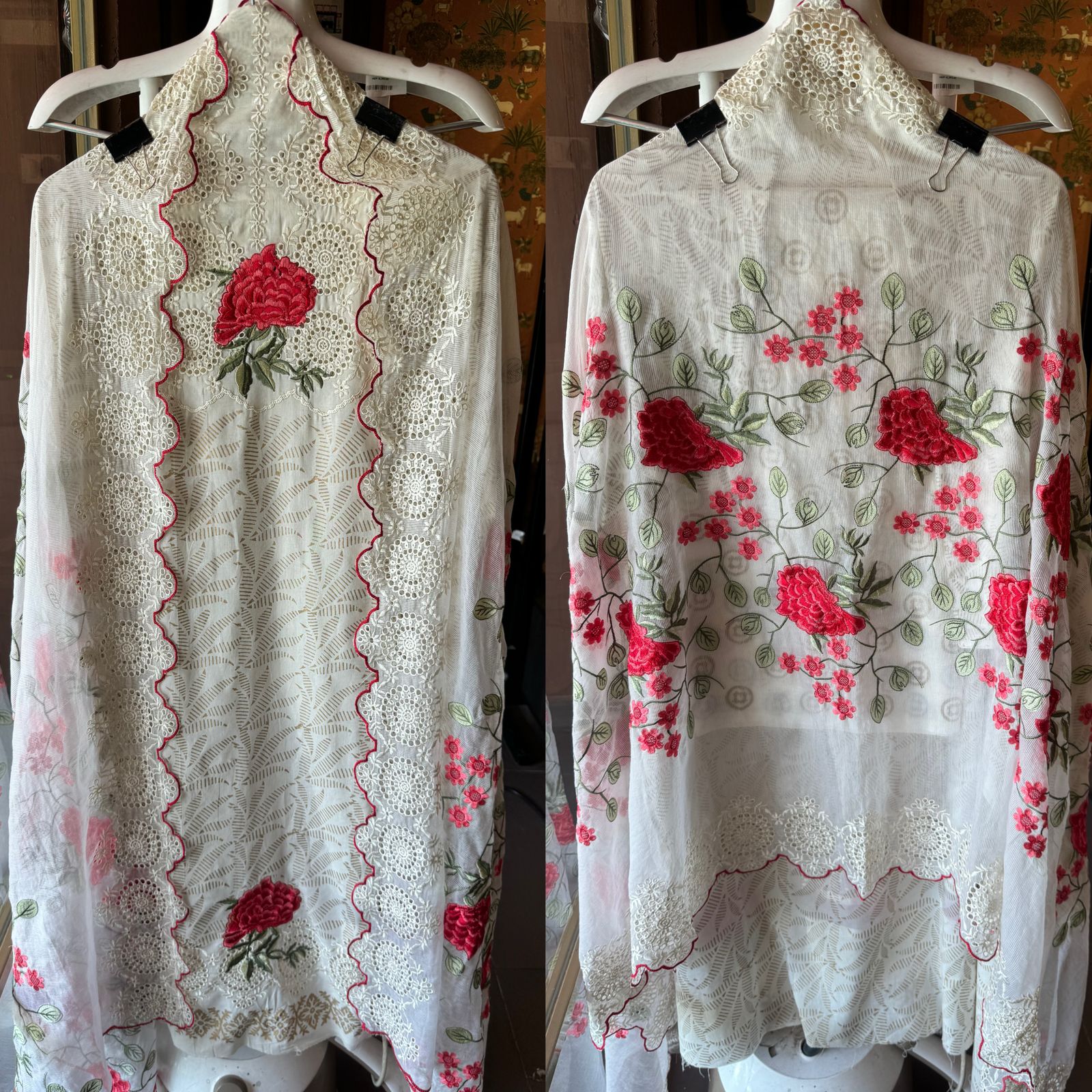 Pure cotton Unstitched kurta