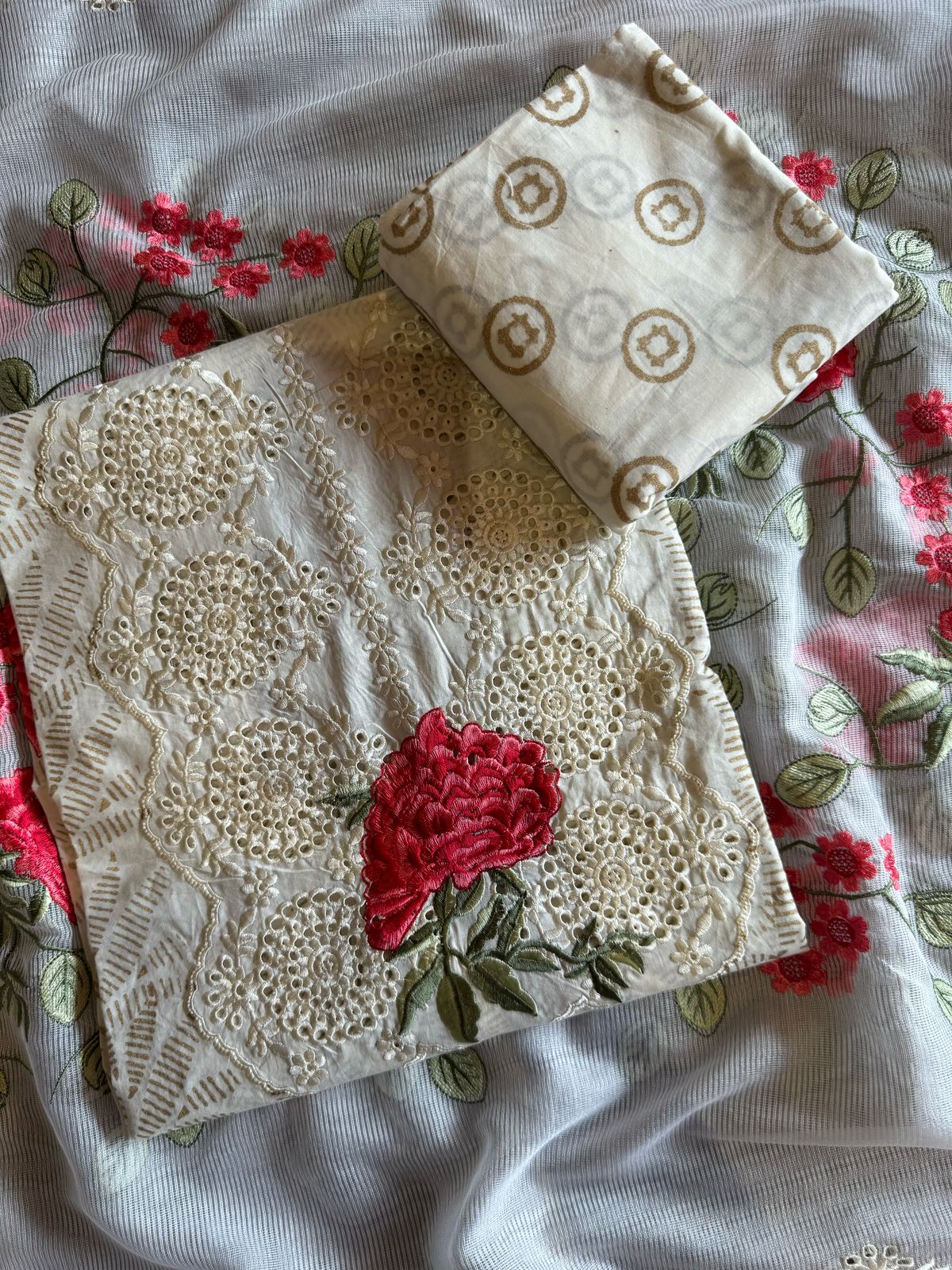 Pure cotton Unstitched kurta