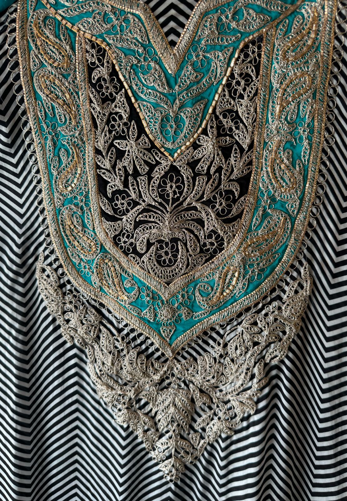 Pure Satin Silk Striped kurta