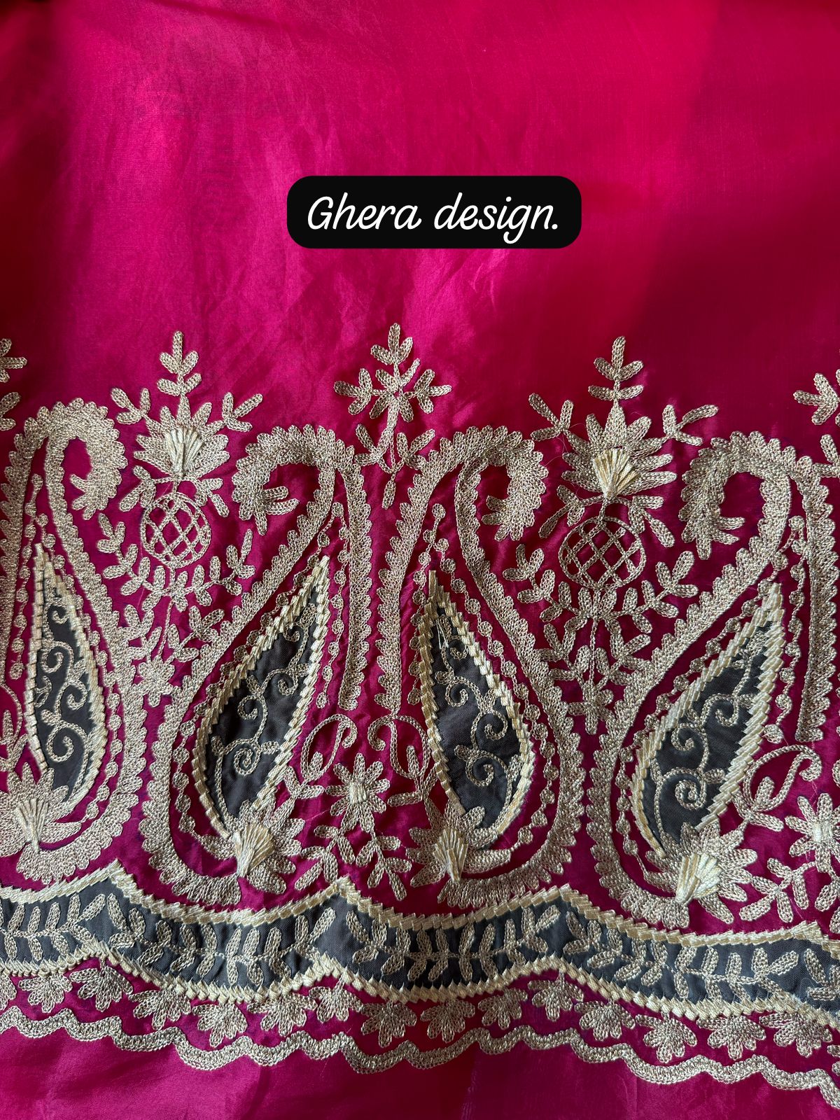 Pure organza Unstitched Kurta