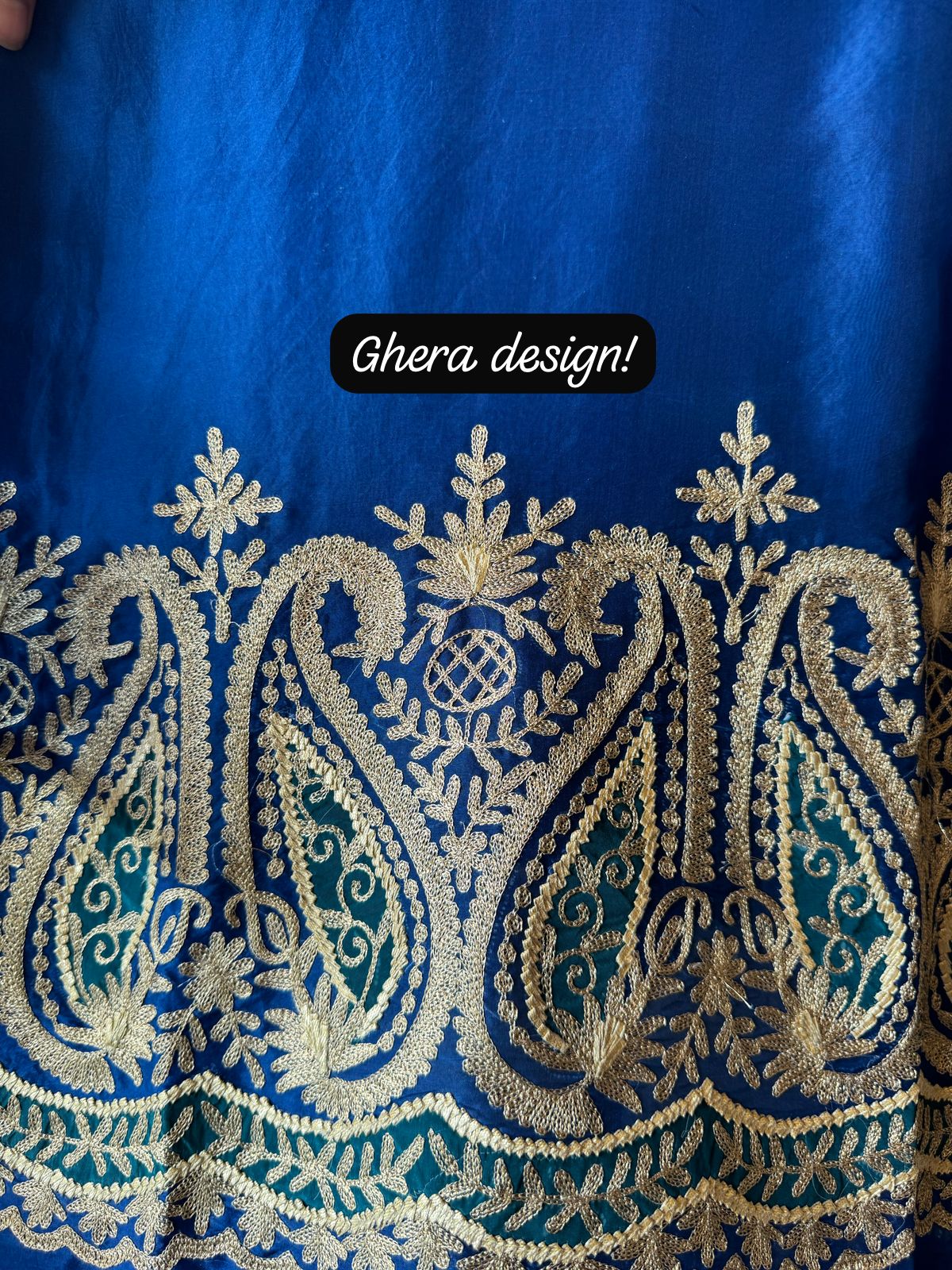 Pure organza Unstitched Kurta