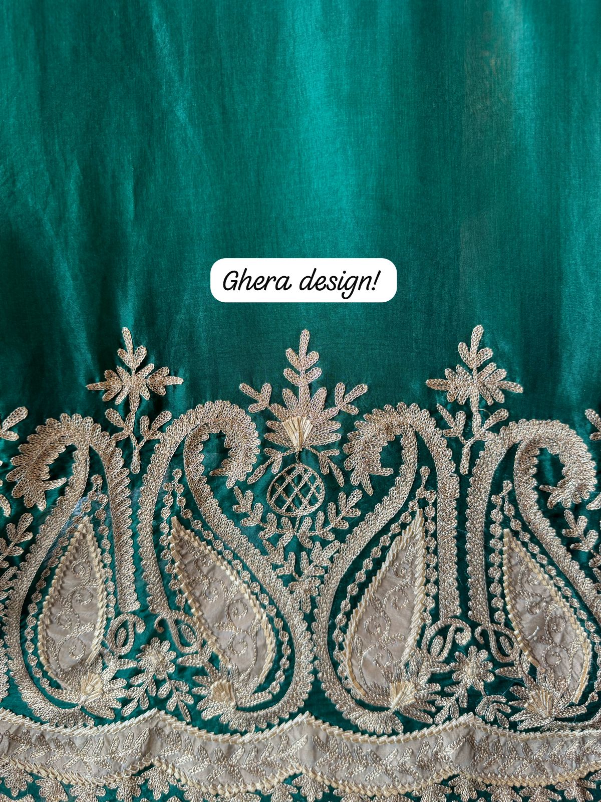 Pure organza Unstitched Kurta