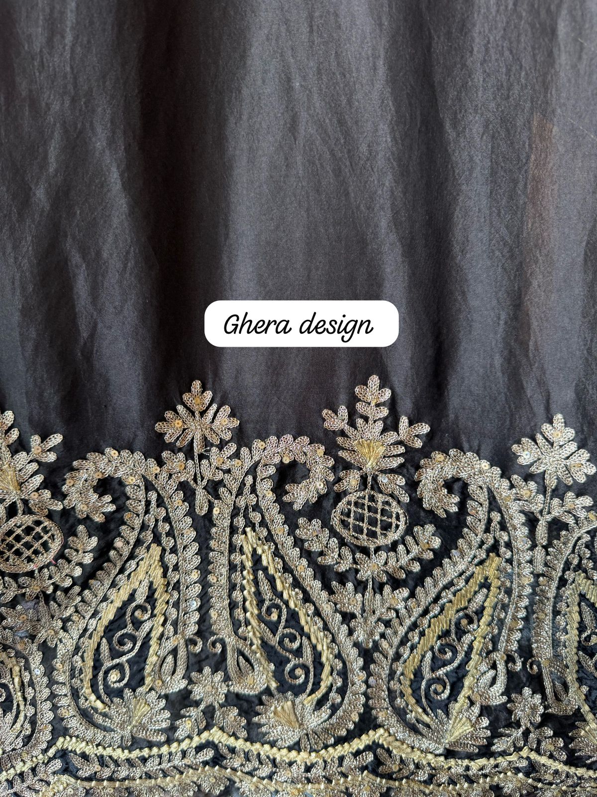 Pure organza Unstitched Kurta