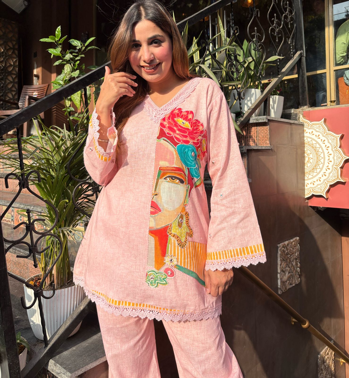 Pure 100% linen coord set