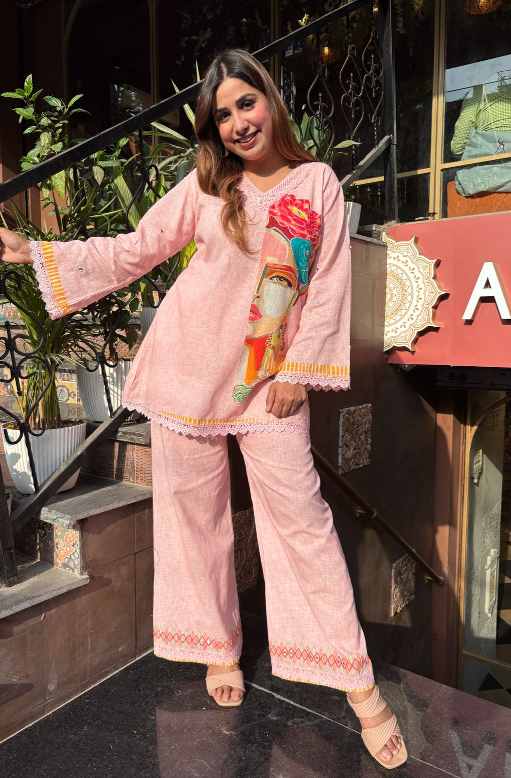 Pure 100% linen coord set