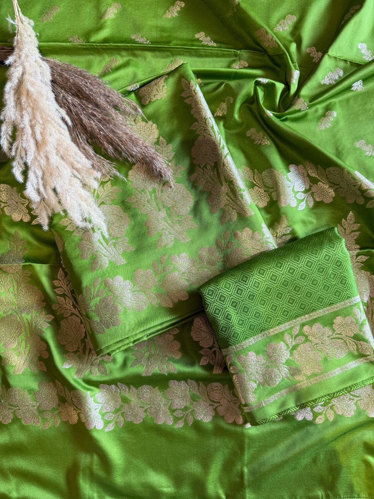 Shop Our New Butidar Banarsi silk Unstitched Suits fabrics