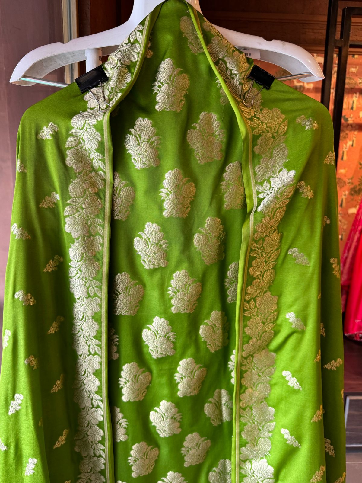 Shop Our New Butidar Banarsi silk Unstitched Suits fabrics