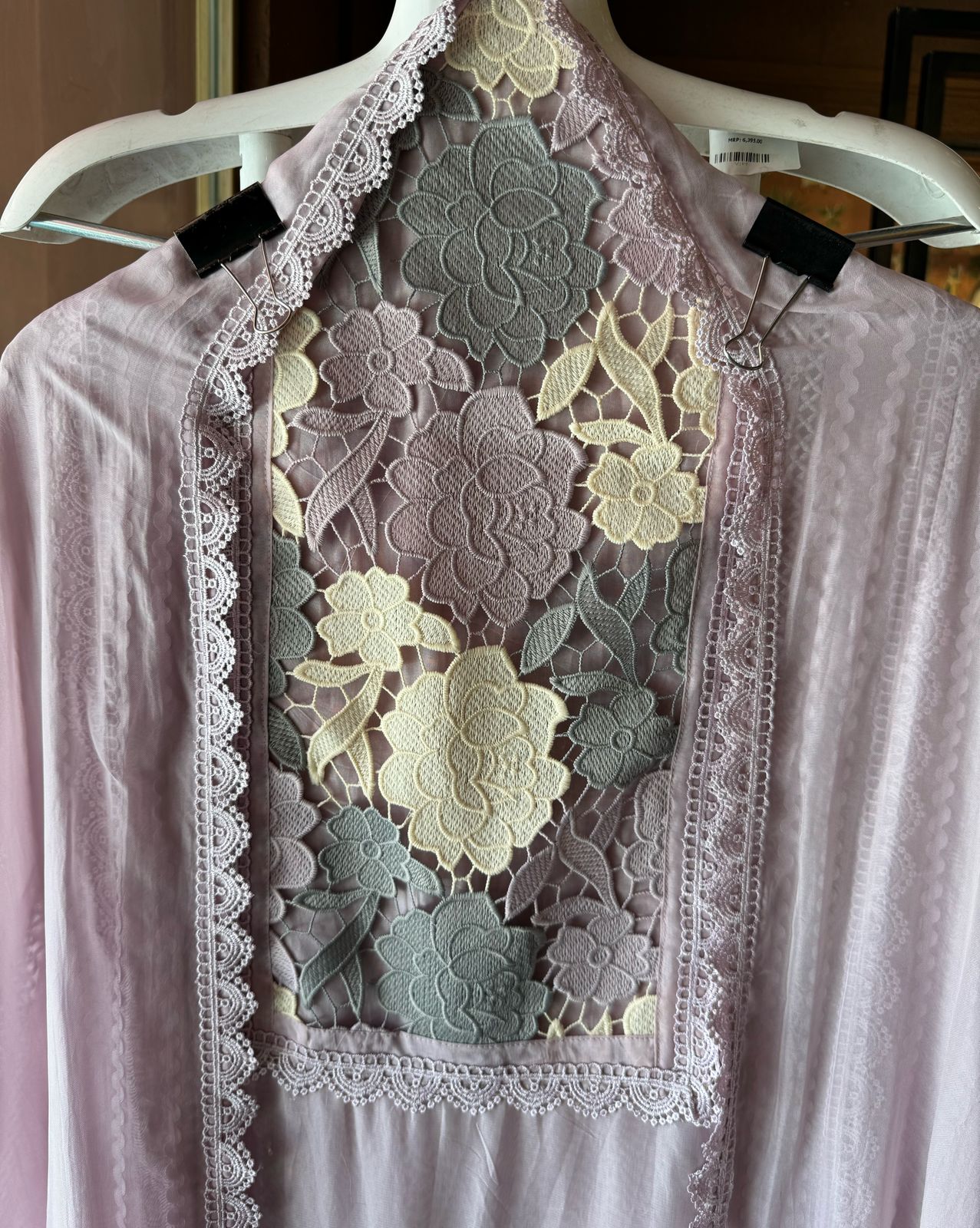 Pure soft organza  unstitched Suit