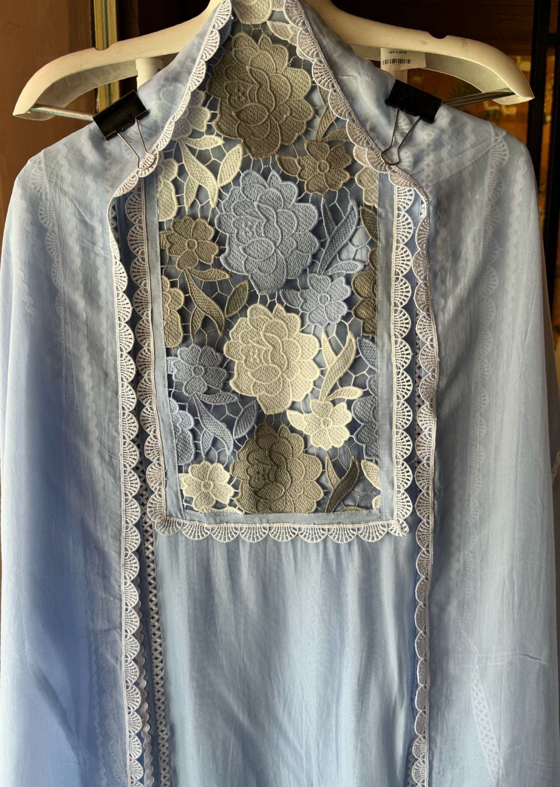 Pure soft organza  unstitched Suit