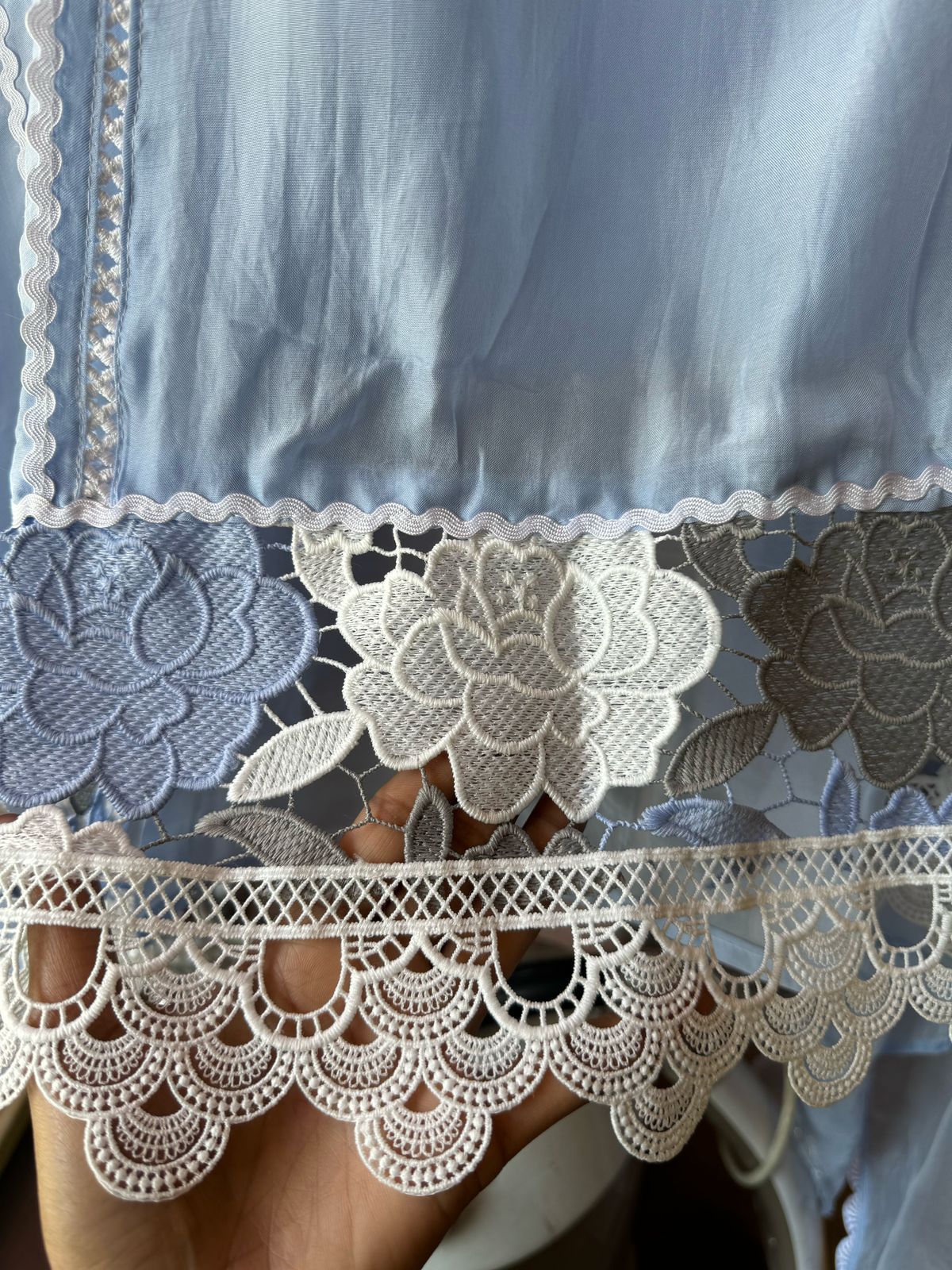 Pure soft organza  unstitched Suit