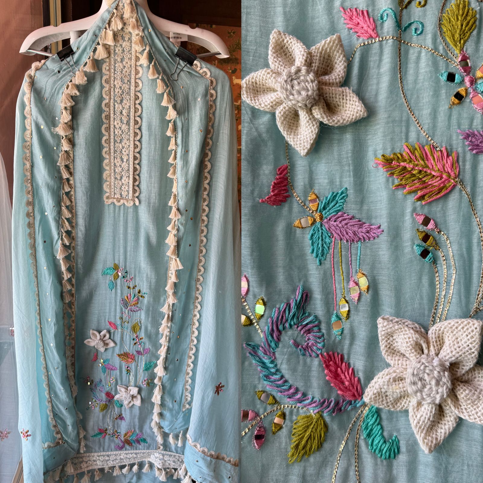 Shop our latest Summer collections on Mul Chanderi fabric